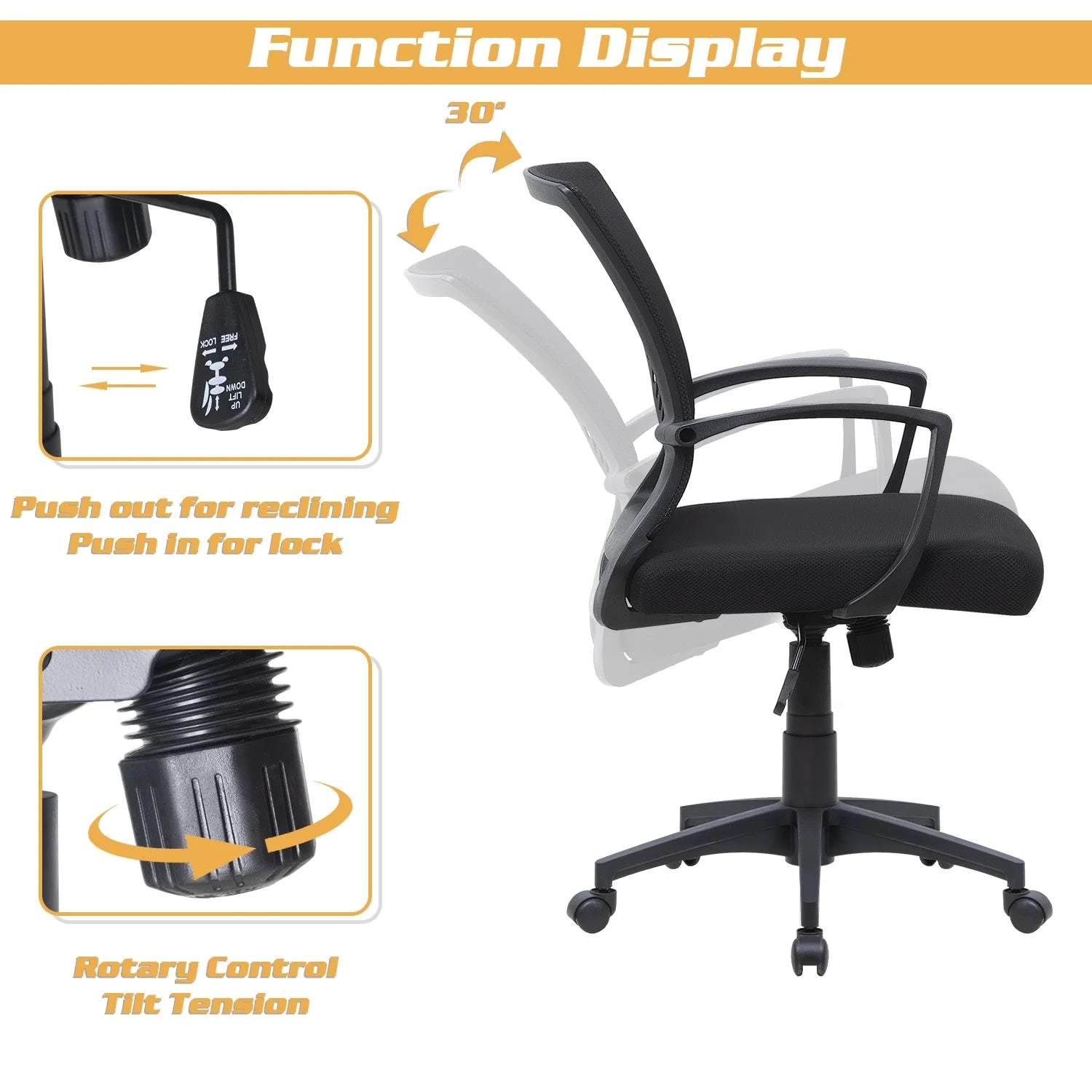 homall-office-mesh-chair-b-rostuhl-2er-set-schwarz image 6