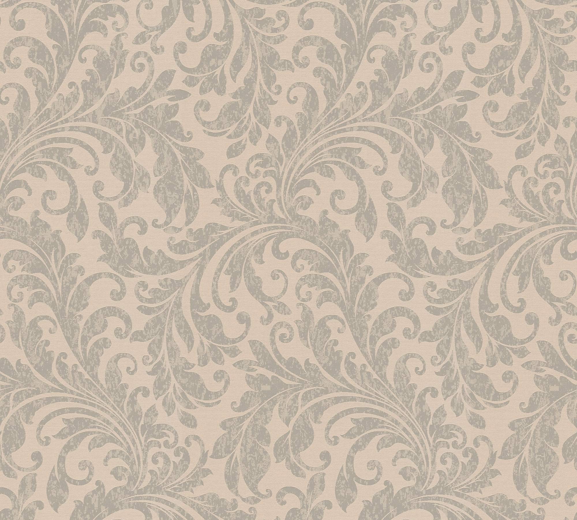 architects-paper-di-seta-366663-textiltapete-beige-floral-ornament image 2