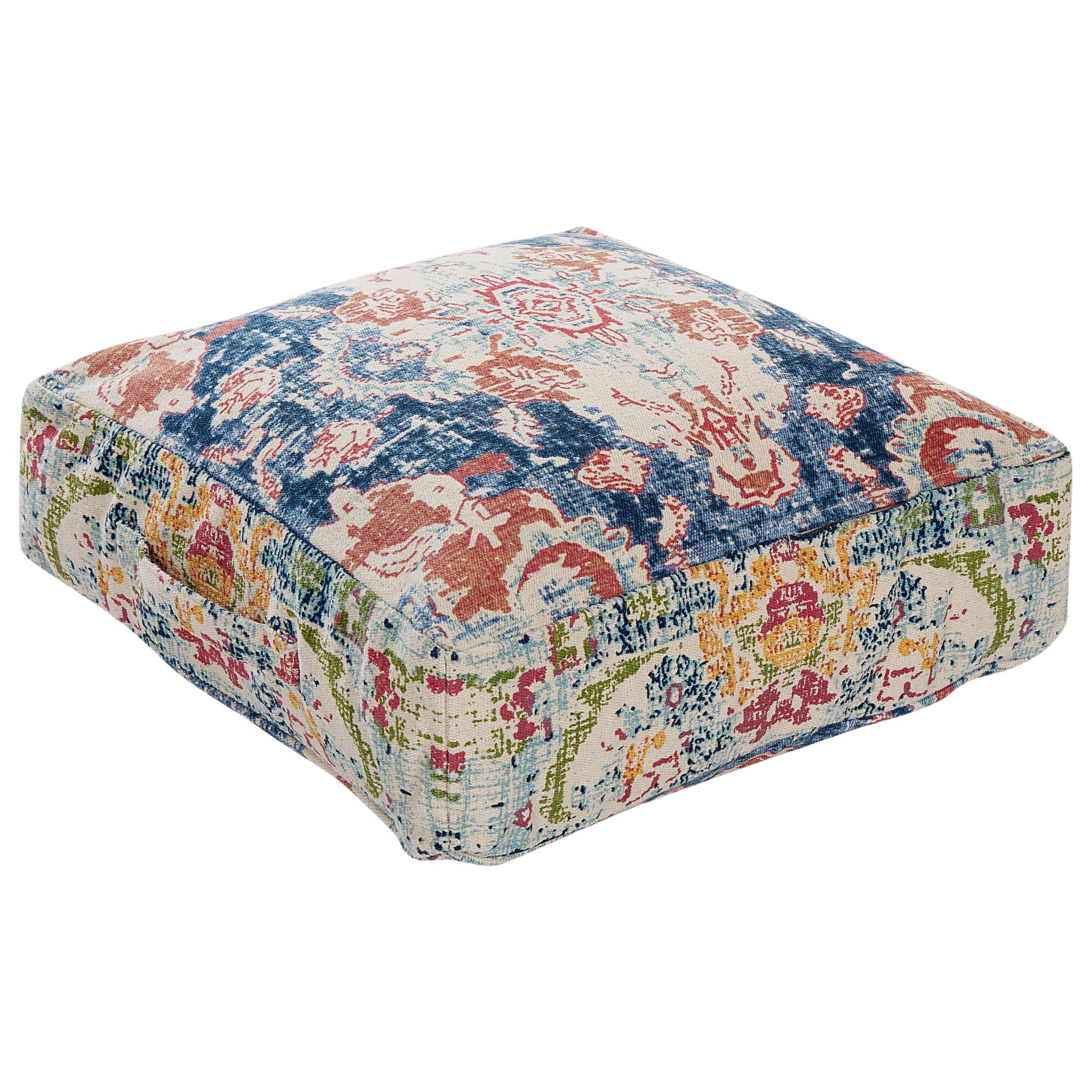 beliani-oued-pouf-baumwolle-bunt-50x50x20-mit-griff image 5