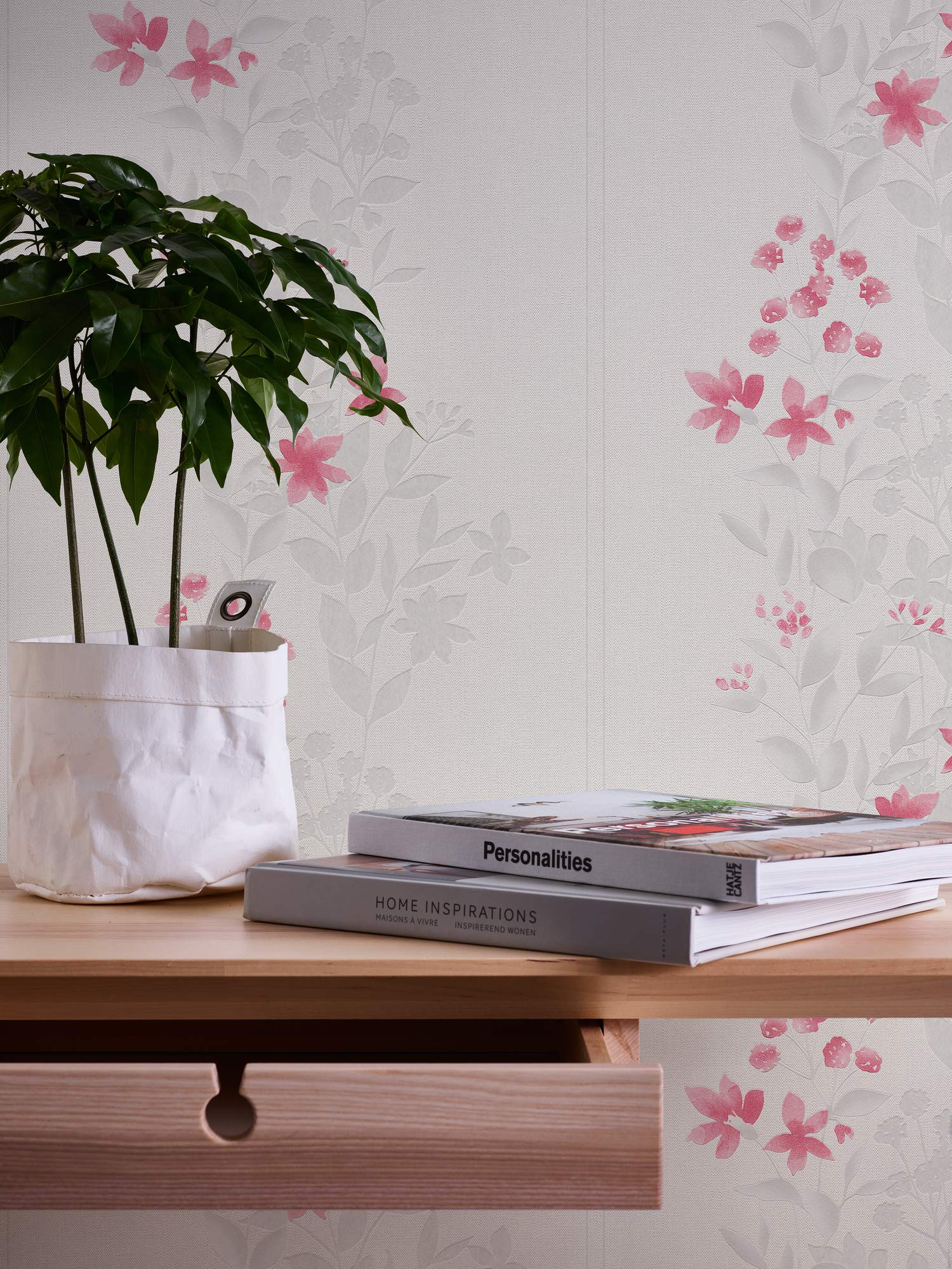 a-s-cr-ation-blooming-37266-4-vliestapete-beige-rot-floral image 3