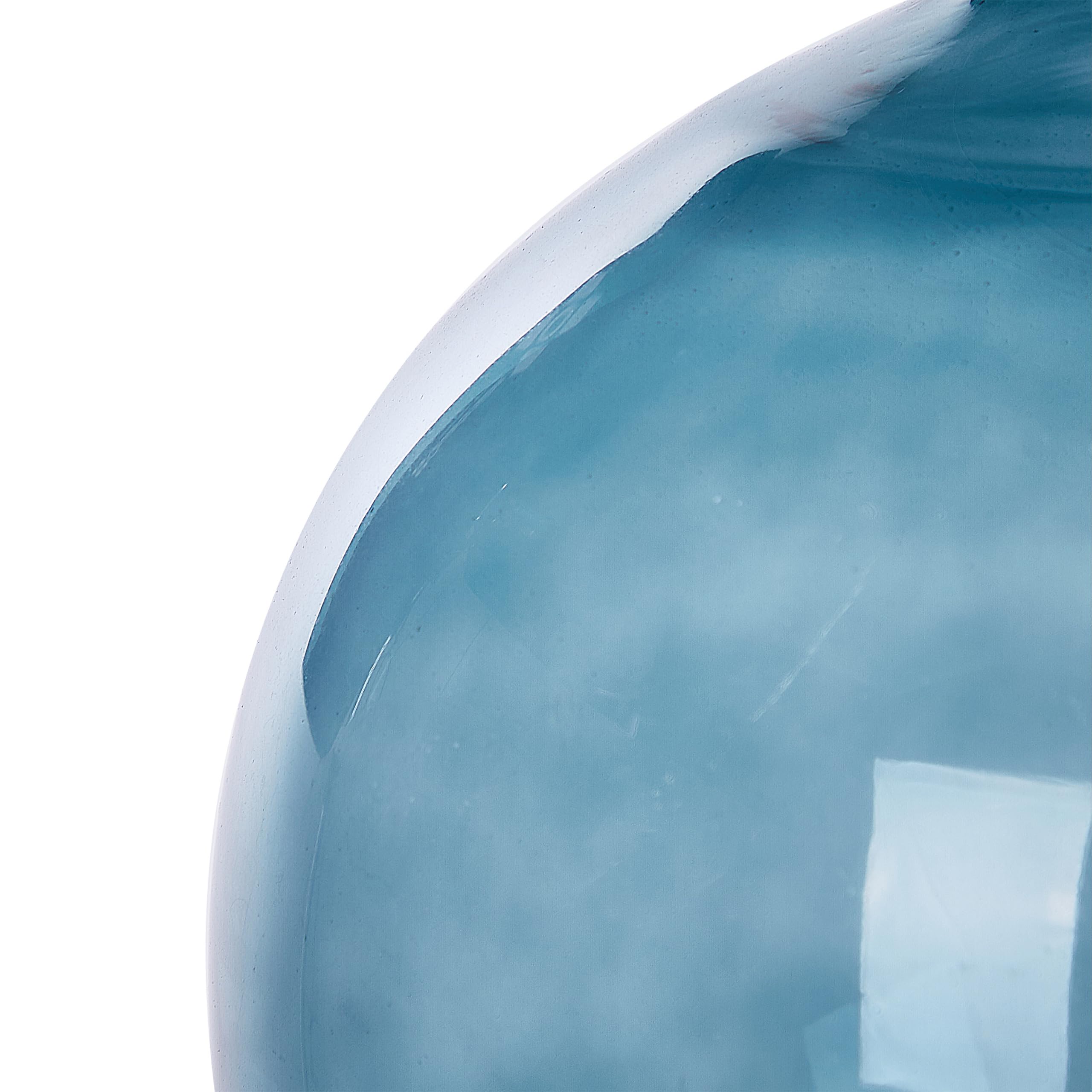 beliani-chappathi-dekovase-glas-blau-31-cm-handgefertigt image 6