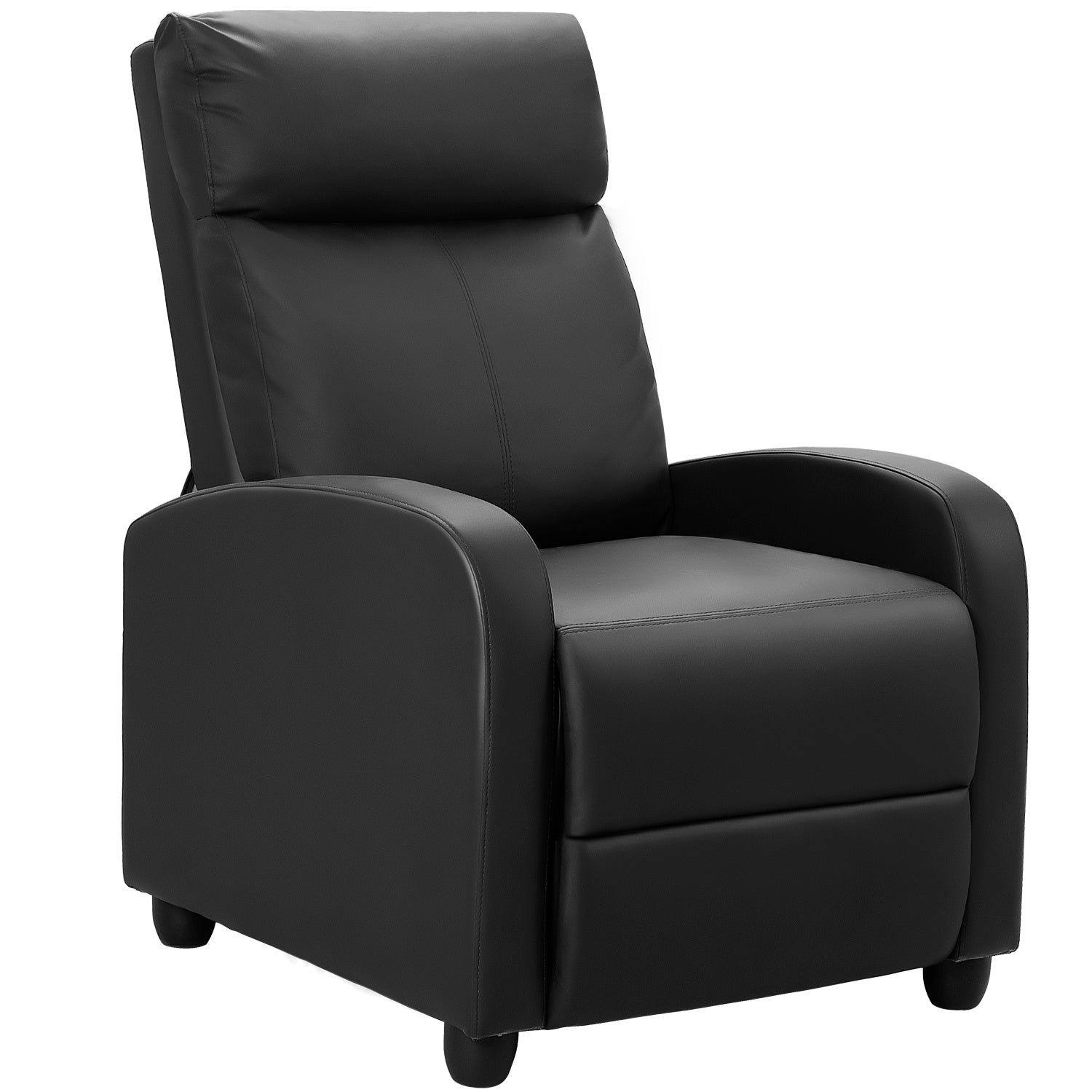 homall-recliner-chair-tv-sessel-kunstleder-schwarz-180-grad image 5