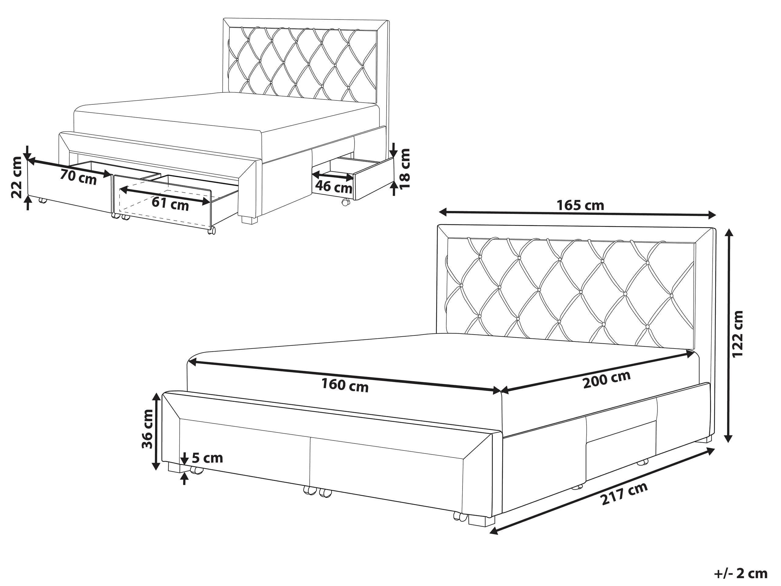 beliani-lievin-bett-160x200-cm-blau-samt-mit-schubladen image 3