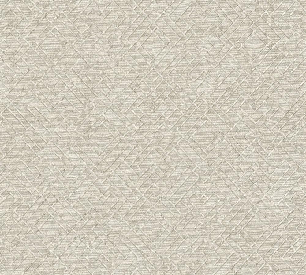 a-s-cr-ation-travel-styles-tapete-beige-silber-ornament-10m image 3