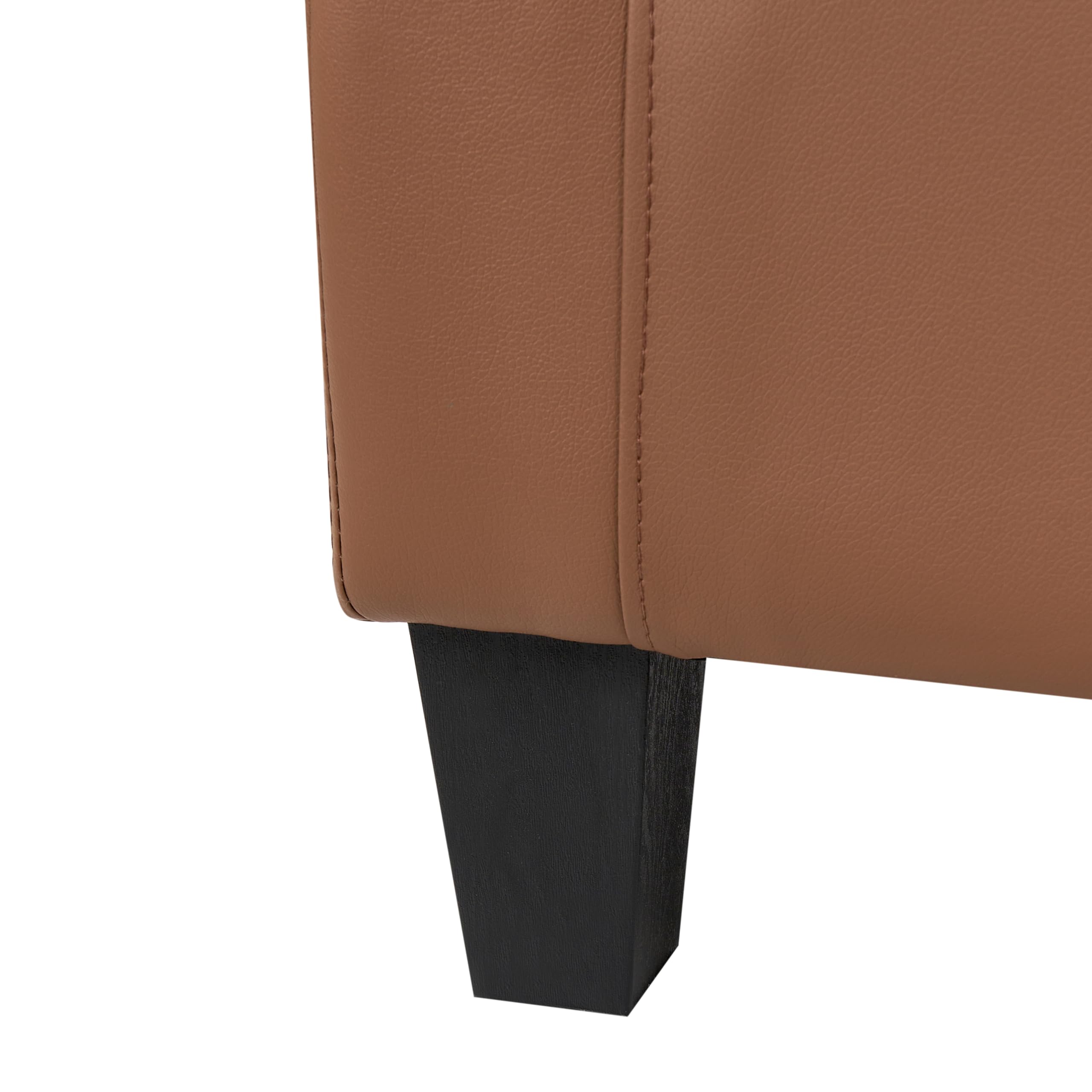 beliani-borwick-cocktailsessel-kunstleder-braun-sessel image 8