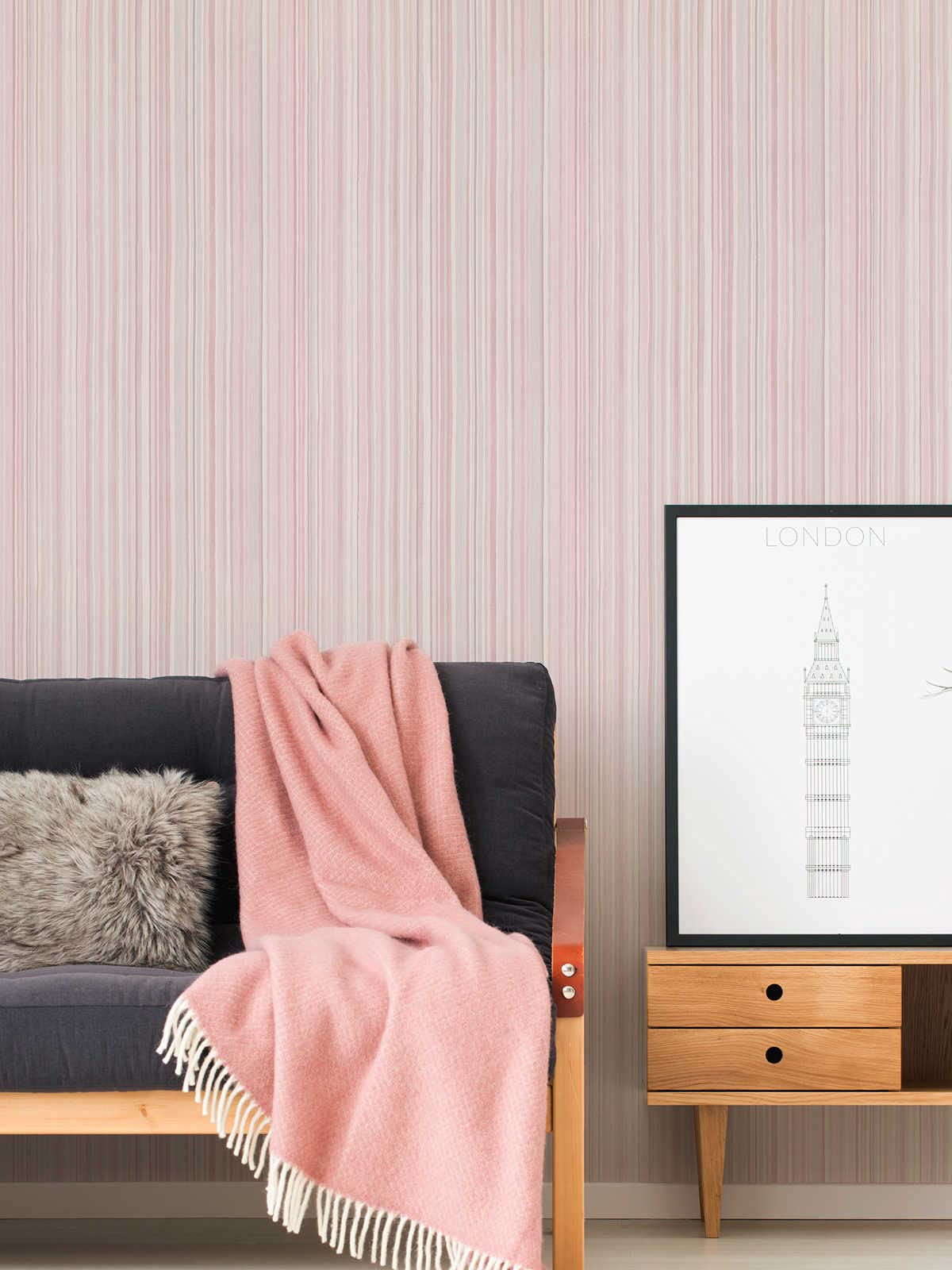 a-s-cr-ation-attractive-378171-streifentapete-rosa-creme image 5