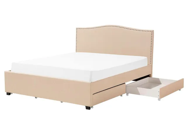 beliani-betten-montpellier-polsterbett-160x200-beige image 1