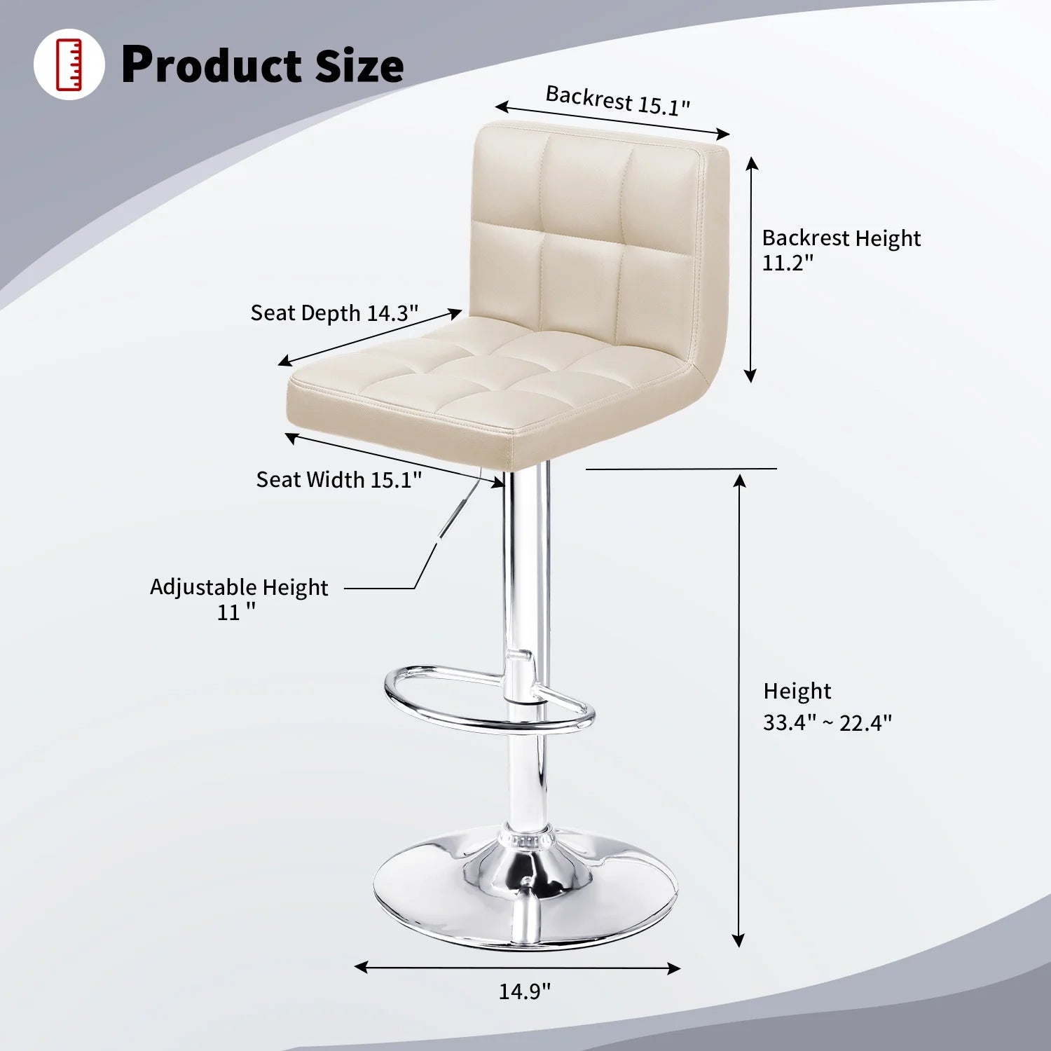 homall-bar-stool-barhocker-2er-set-pu-leder-drehbar-h-he image 2