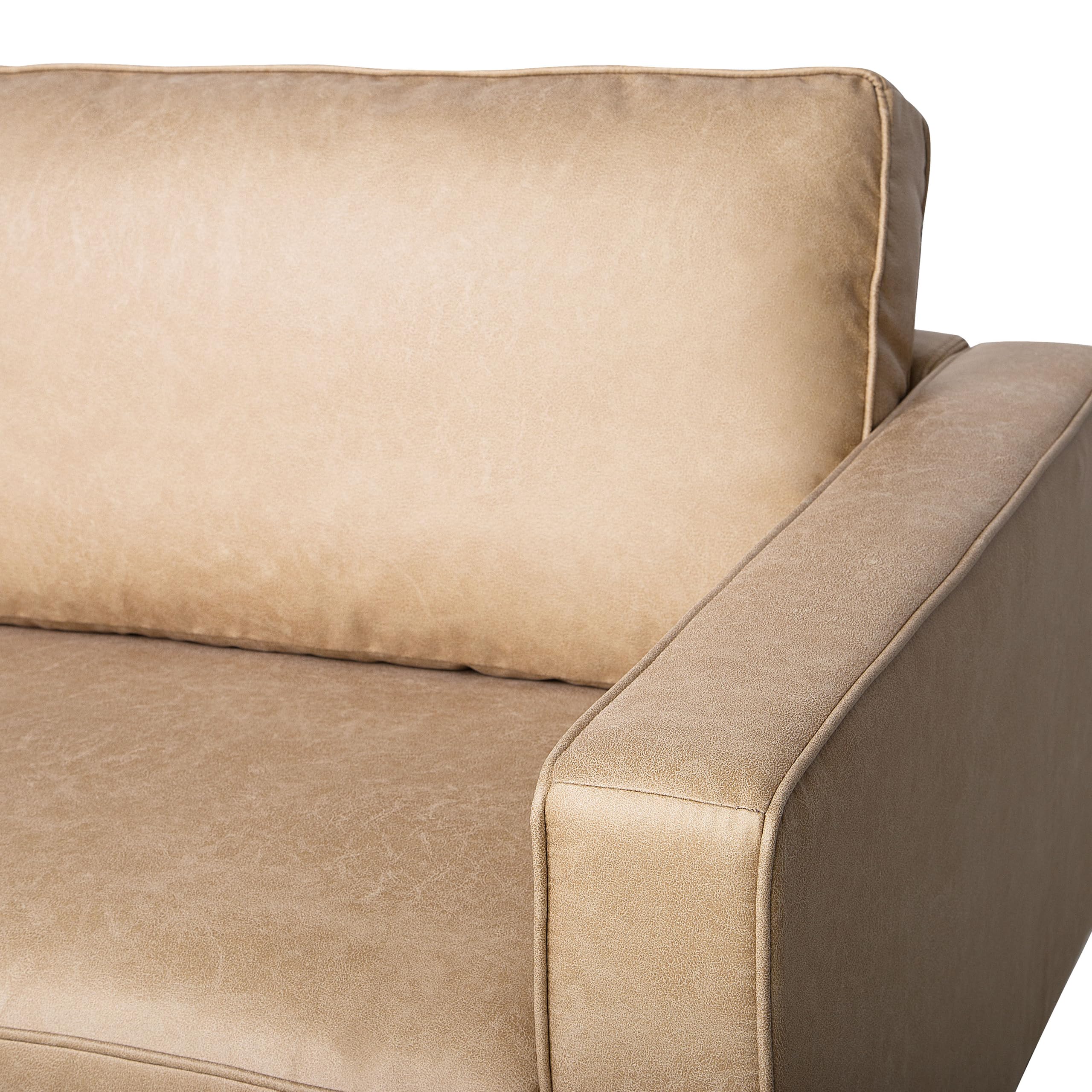 beliani-sessel-savalen-ledersessel-beige-kunstleder-1-sitzer image 8
