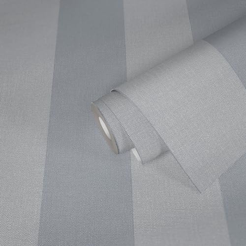 a-s-cr-ation-pure-elegance-vliestapete-streifen-blau-grau-397997 image 8