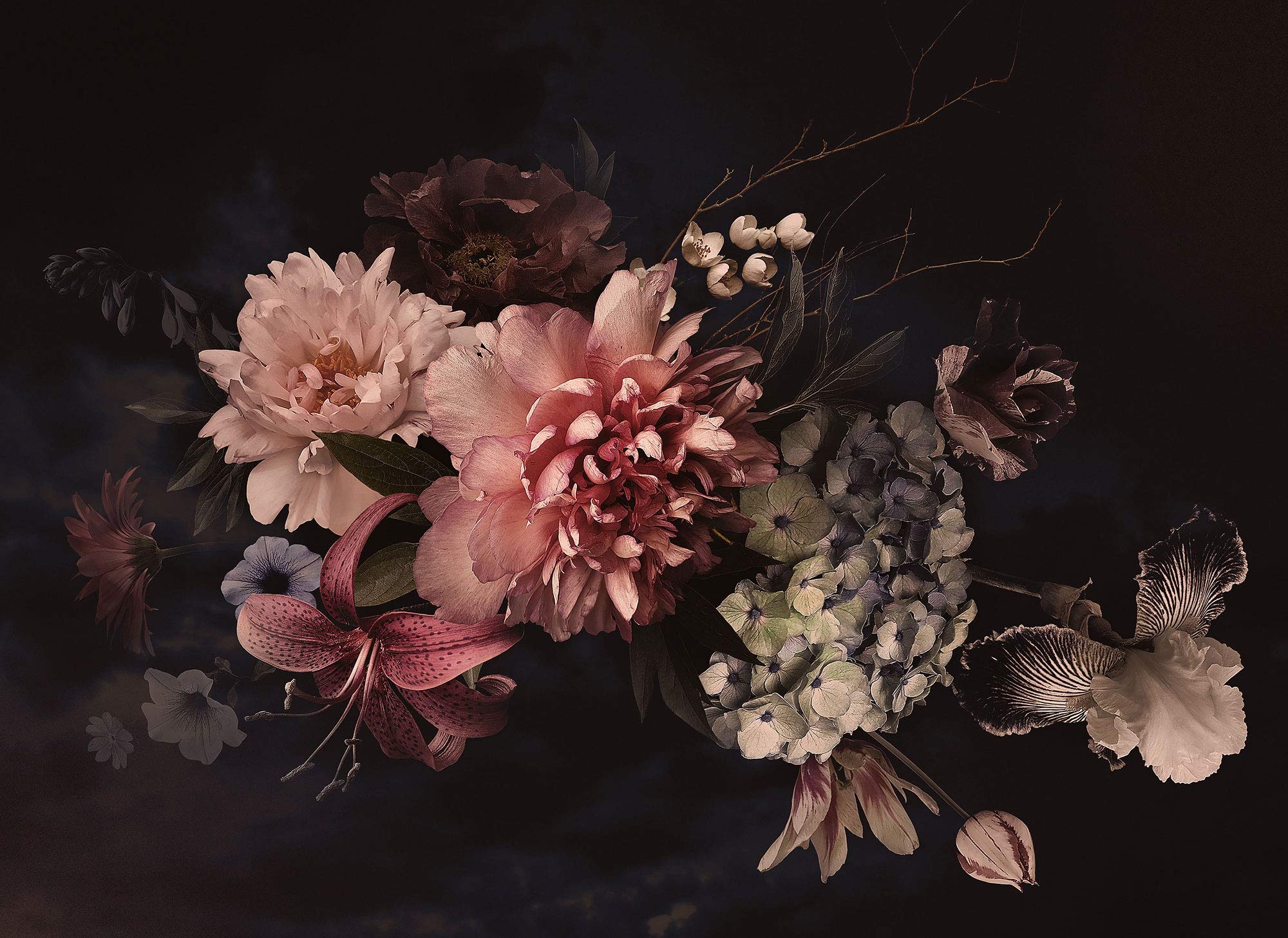 a-s-cr-ation-designwalls-fototapete-romantic-flowers-creme image 5