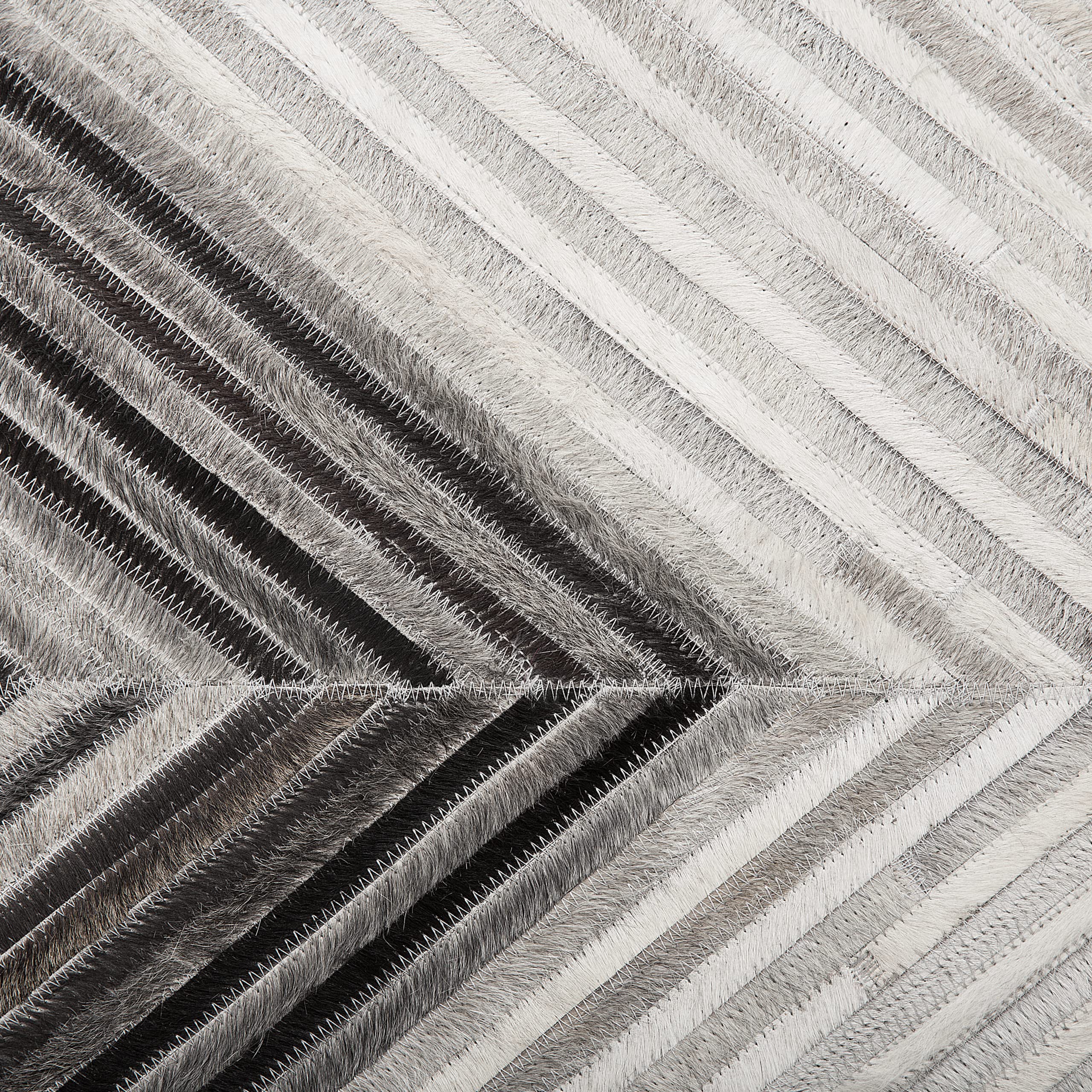 beliani-aytepe-teppich-140-x-200-cm-grau-echtleder image 5
