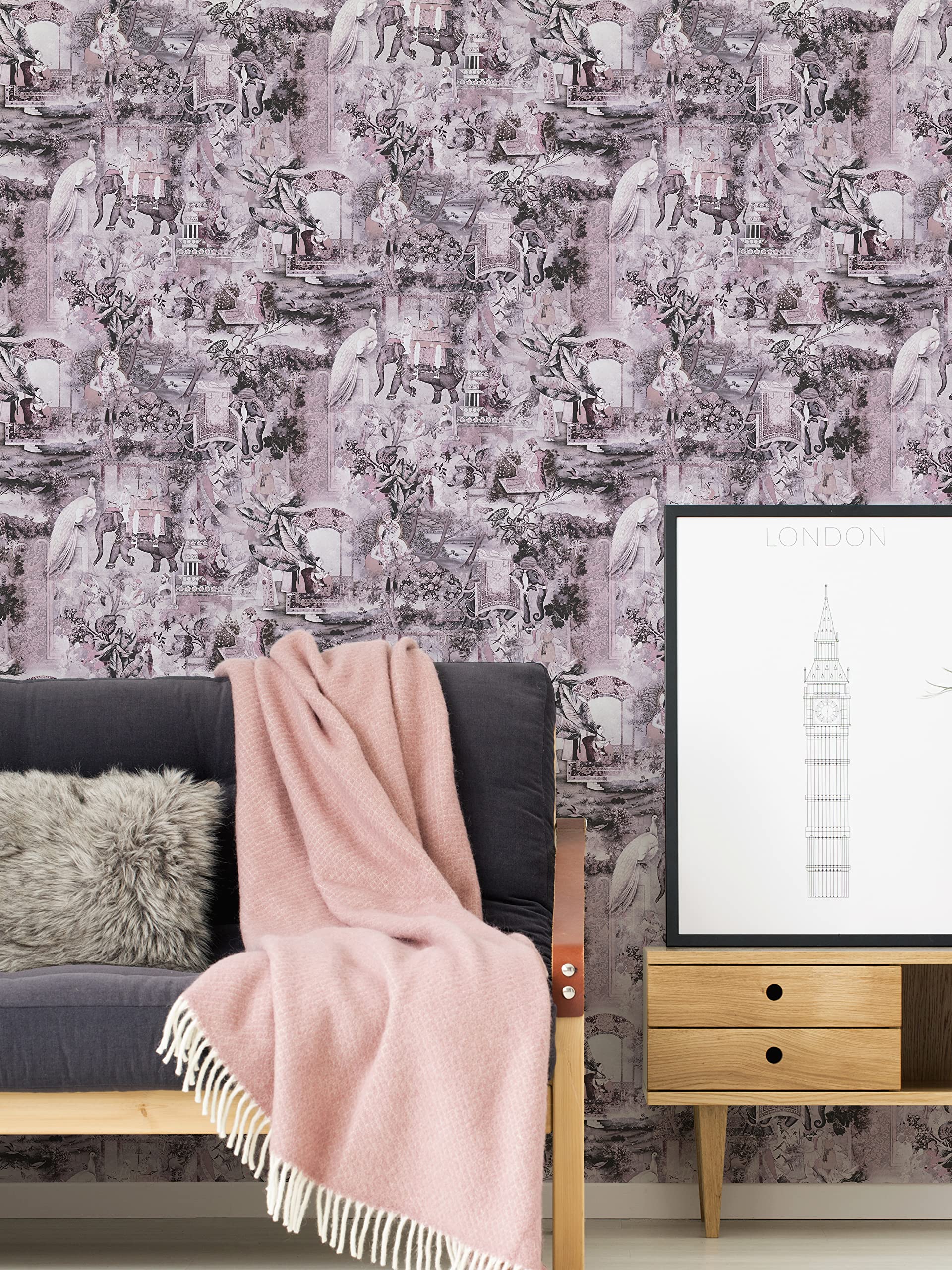 a-s-cr-ation-dream-flowery-381731-orient-tapete-rosa-vlies image 5