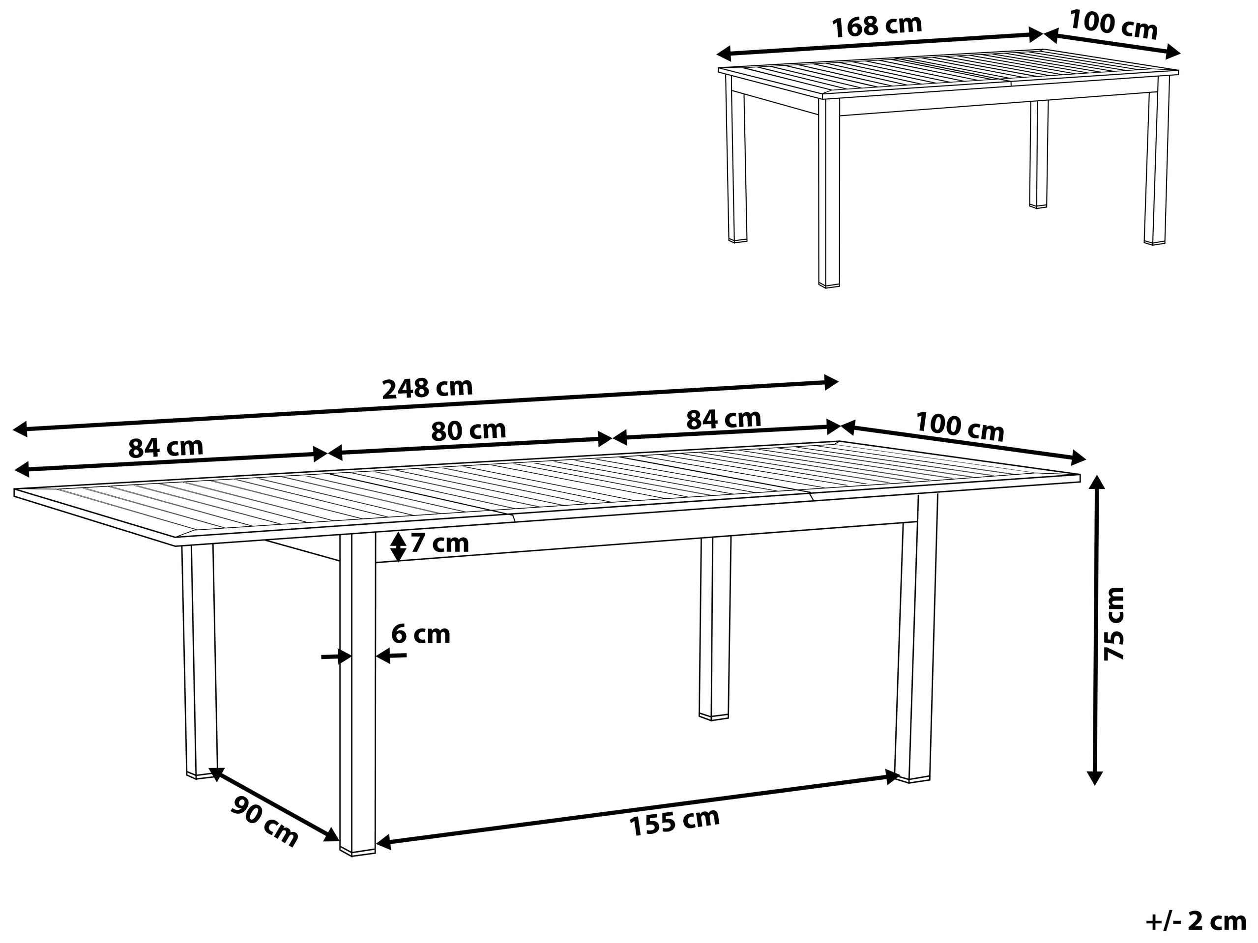 beliani-pancole-ausziehbarer-gartentisch-dunkelgrau-aluminium-8-personen image 3