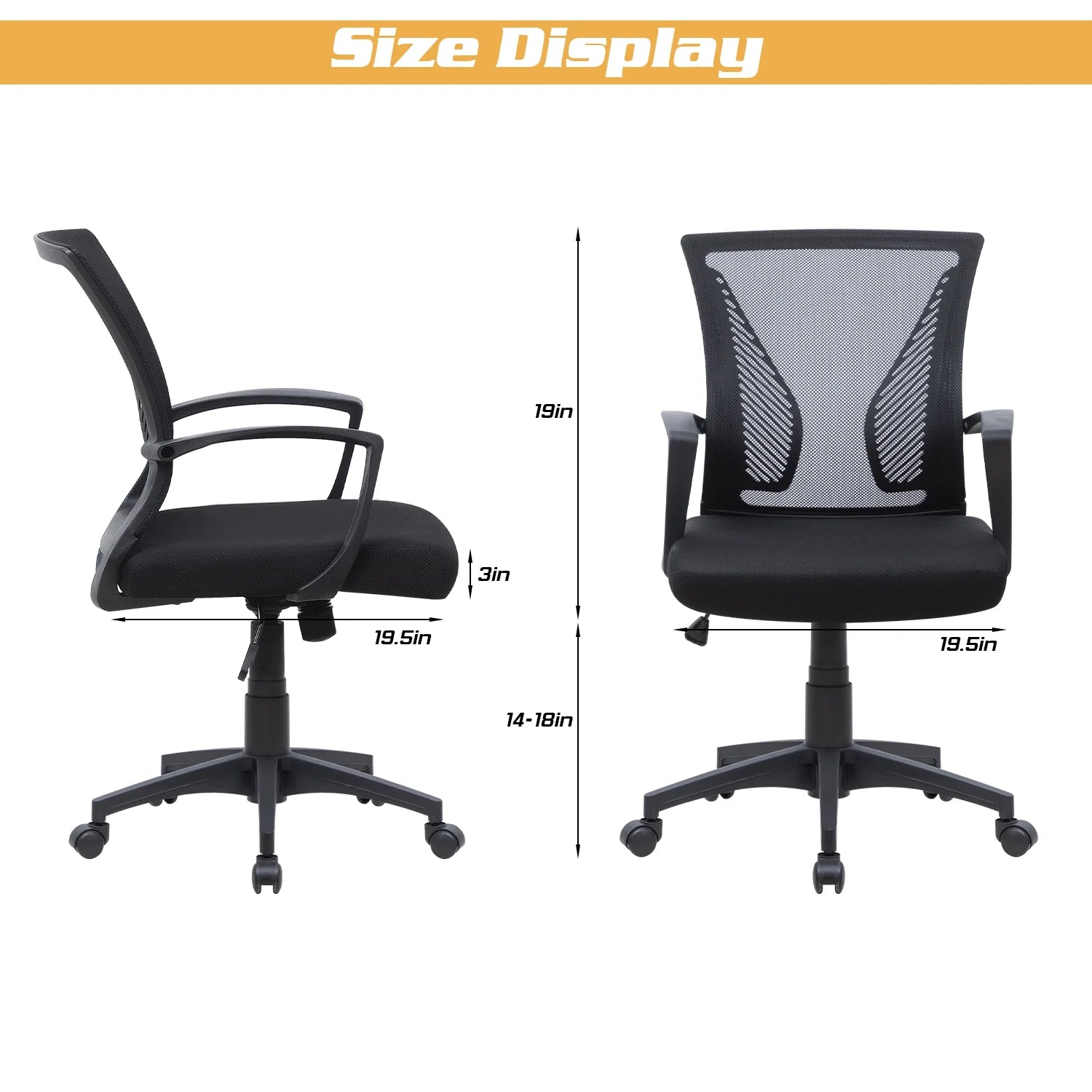 homall-office-mesh-chair-b-rostuhl-2er-set-schwarz image 7