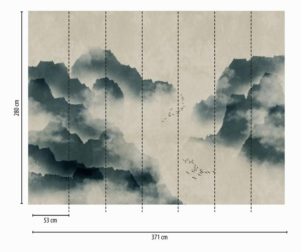 a-s-cr-ation-fototapete-berge-aquarell-blau-3-71x2-80m image 2