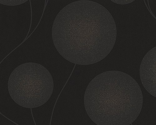 a-s-cr-ation-glitter-spot-30547-3-vliestapete-schwarz-metallic image 5