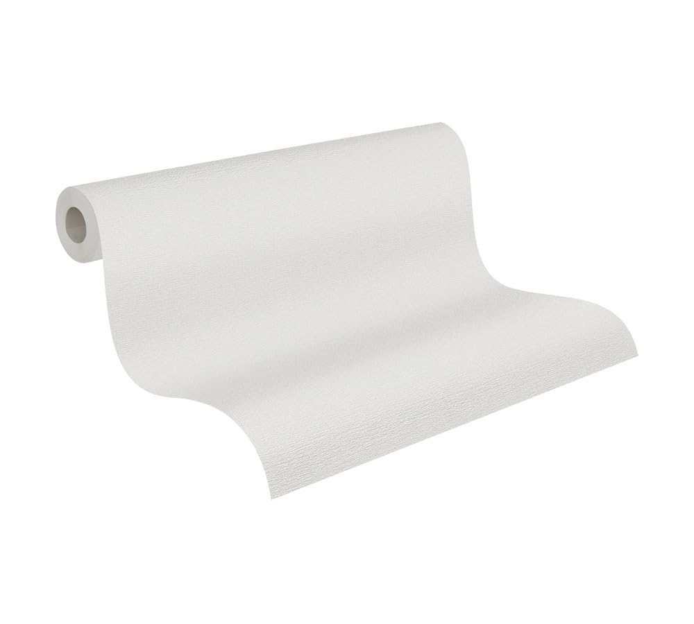 a-s-cr-ation-395474-vliestapete-uni-grau-textiloptik-10-05-m image 1