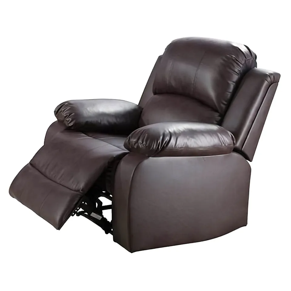 homall-recliner-chair-relaxsessel-kunstleder-braun-1-sitzer image 1
