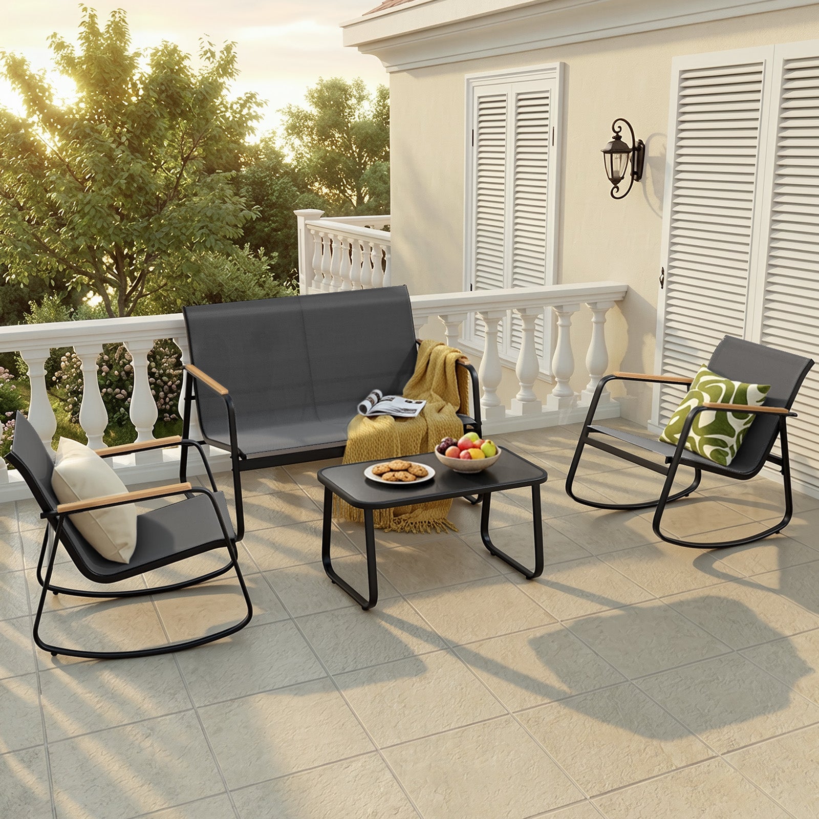 bealife-wr314-gartenm-bel-set-4-teilig-grau-wetterfest image 8