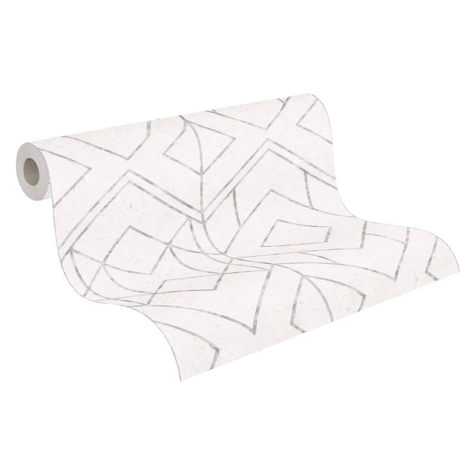 livingwalls-metropolitan-stories-ava-378691-grau-metallic-vlies image 1