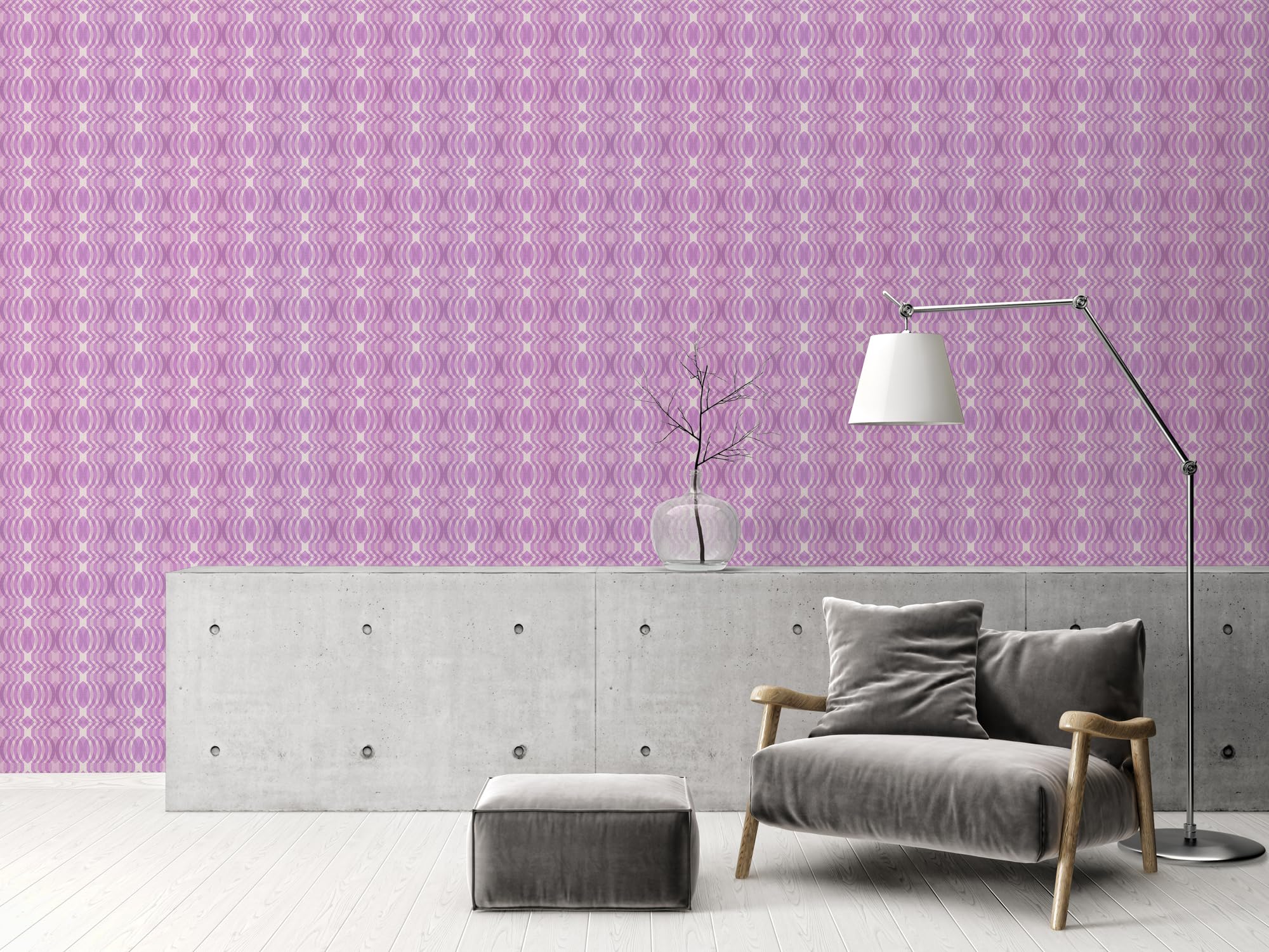 a-s-cr-ation-retro-chic-395343-vliestapete-lila-creme-8-5x0-53-m image 7