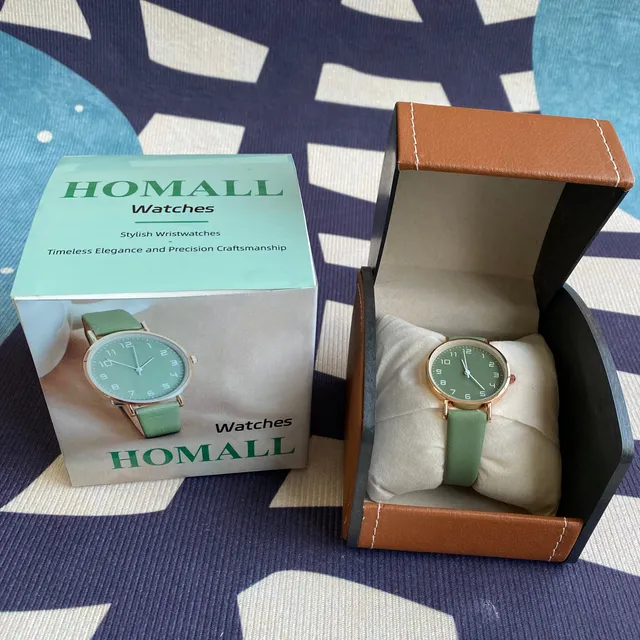 homall-damenuhr-digital-chronograph-gr-n-resinablesbar image 1