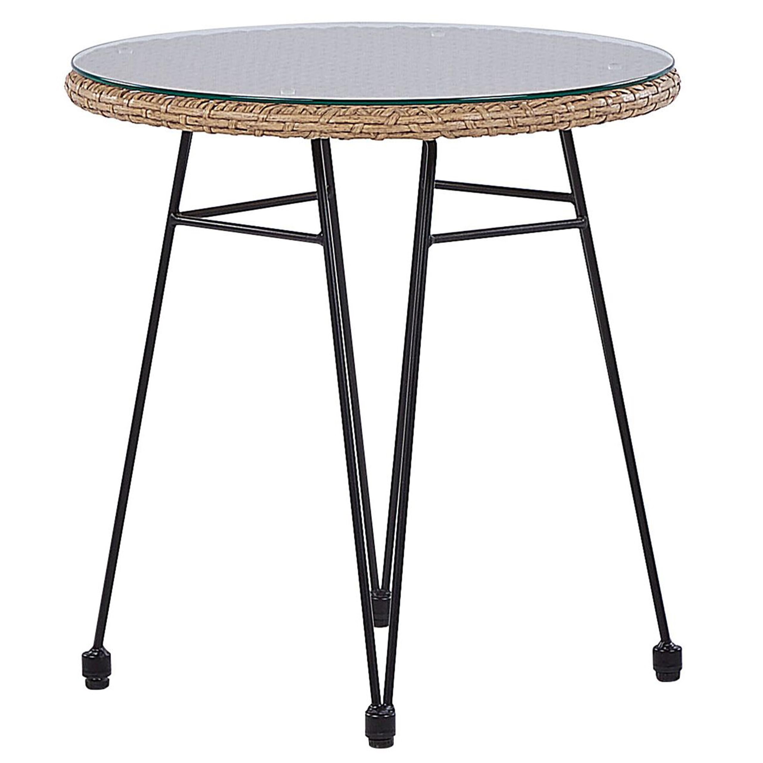 beliani-tropea-ii-balkonset-rattan-schwarz-3-teilig image 8