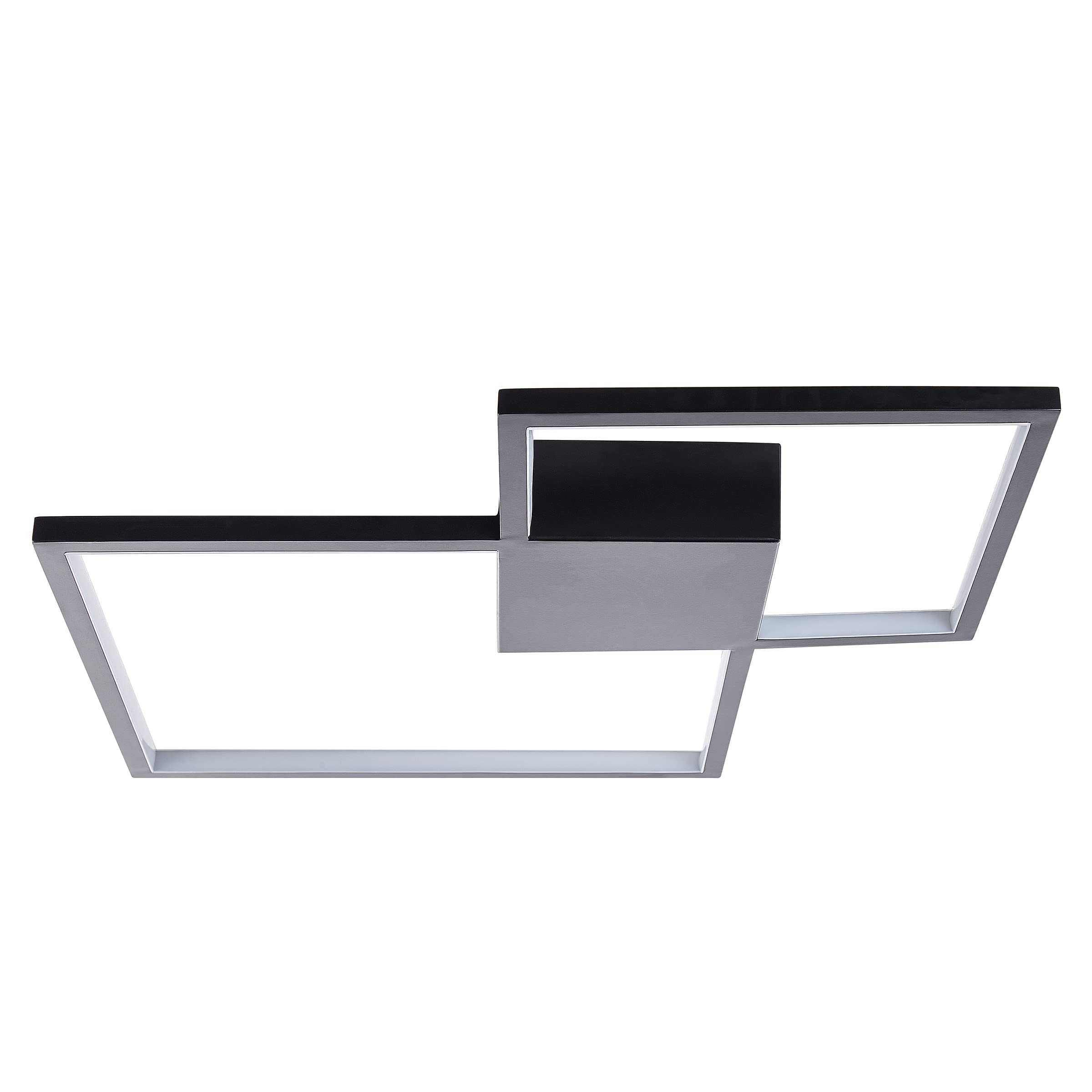 beliani-oksu-led-deckenleuchte-schwarz-54-cm-warmwei image 4