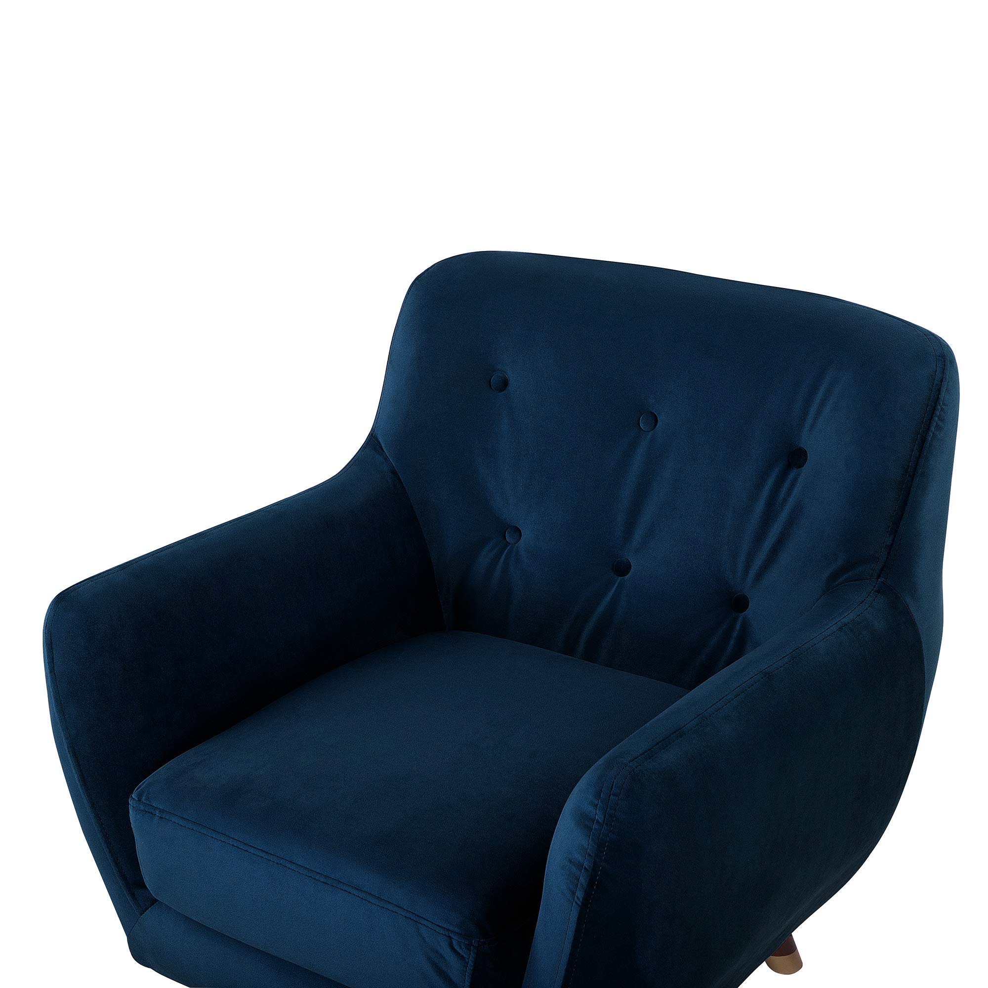 beliani-bodo-sessel-samt-marineblau-retro-goldbeine image 7