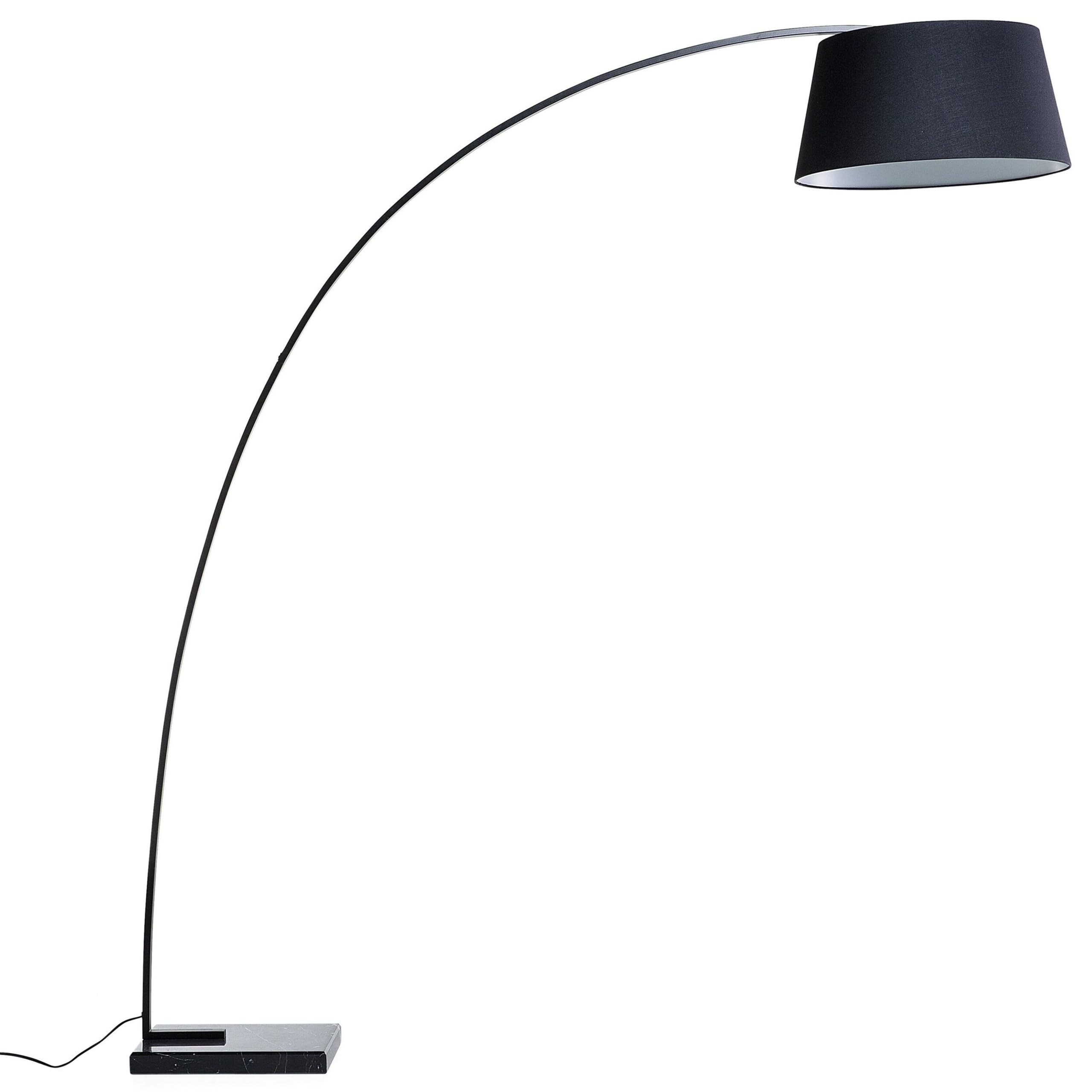 beliani-bogen-stehleuchte-schwarz-metall-marmor-e27-188-cm image 4