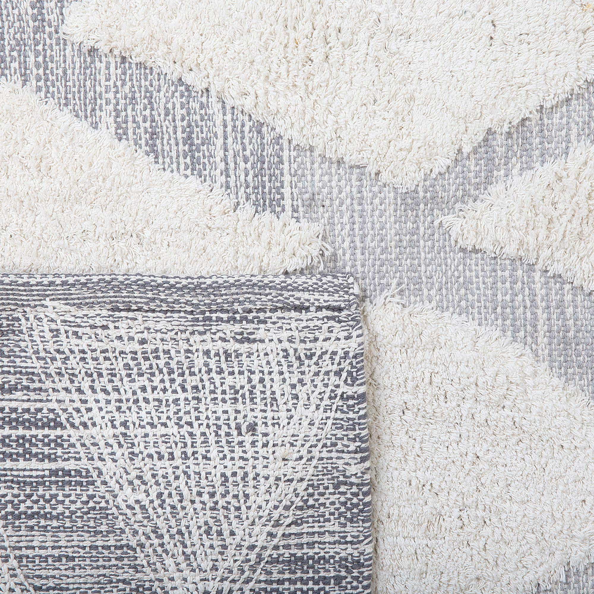 beliani-pendik-teppich-80x150-cm-beige-grau-karo image 6