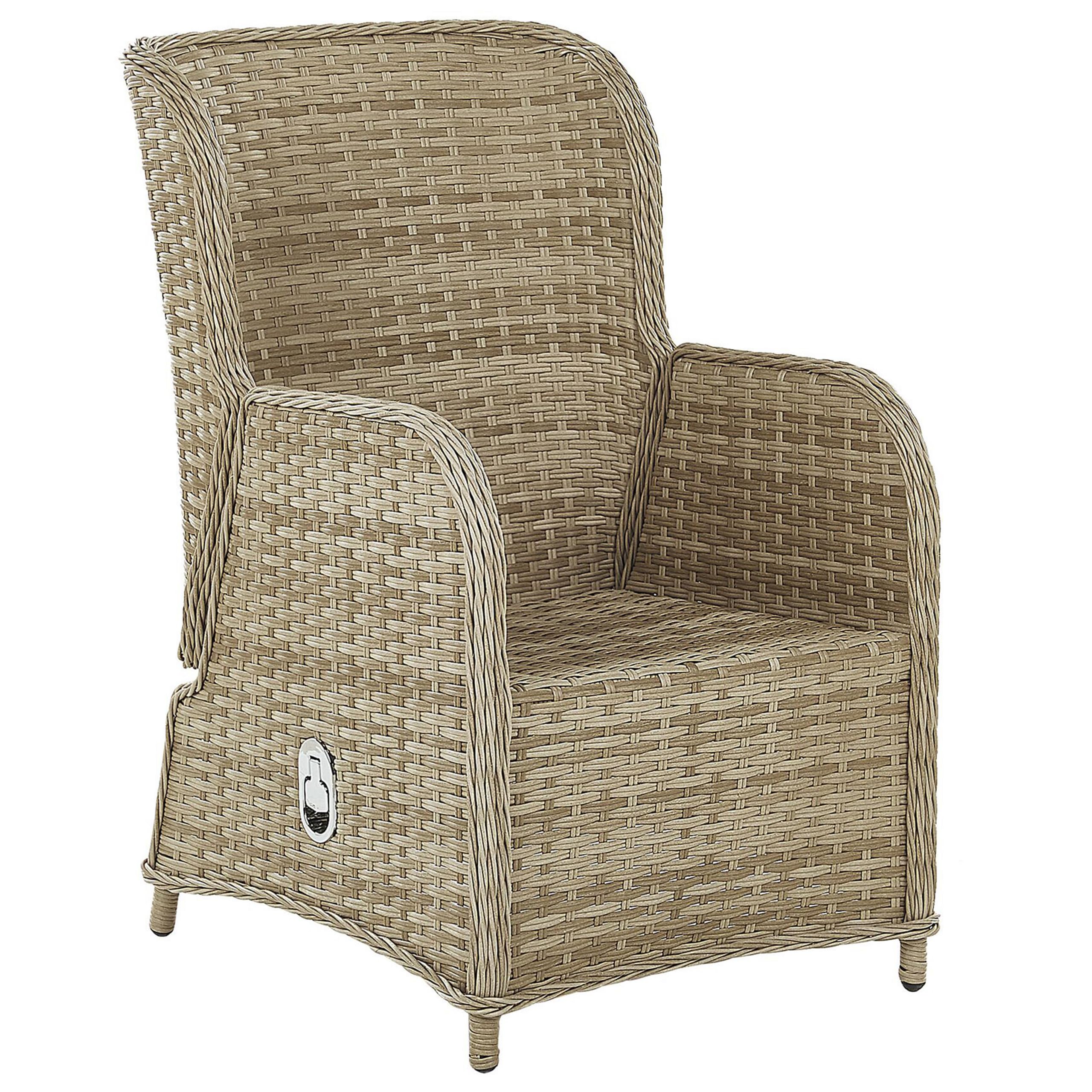 beliani-ponza-lounge-set-rattan-5-teilig-natur-mit-auflagen-beige image 4