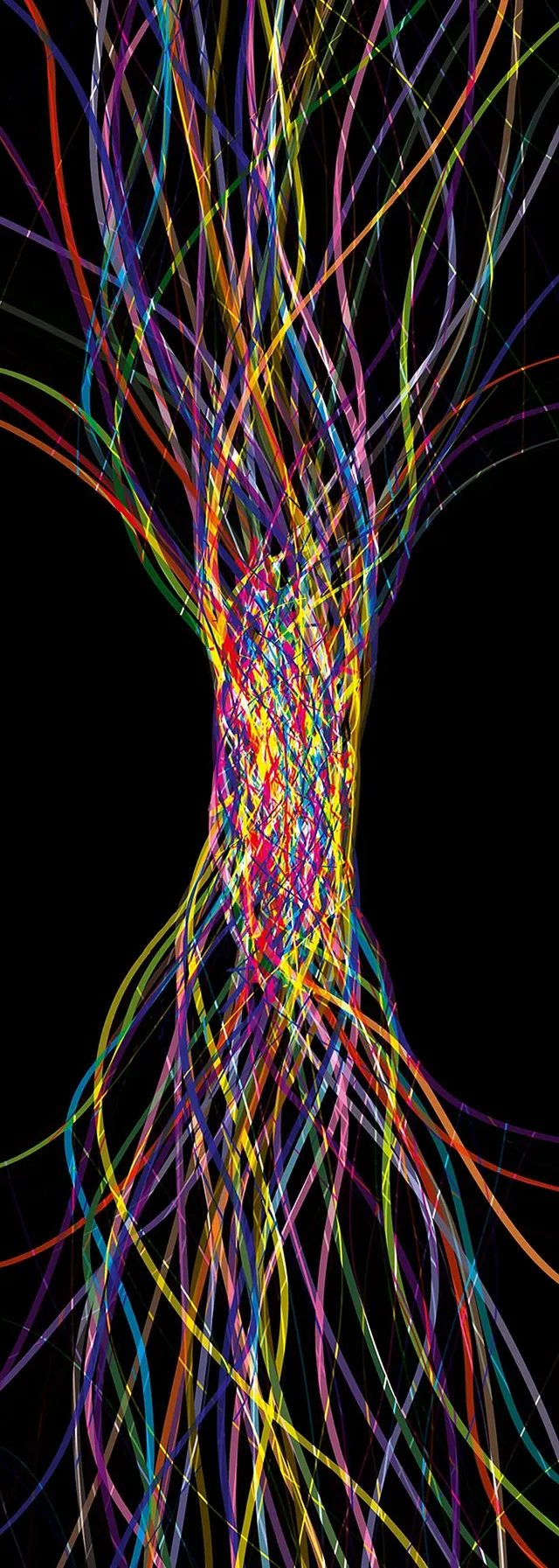 a-s-cr-ation-fototapeten-cable-tangle-fototapete-1-00x2-80m-bunt image 1