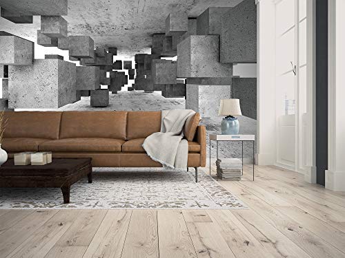 livingwalls-fototapete-betonsteine-350x255-3d-vliestapete-grau image 6
