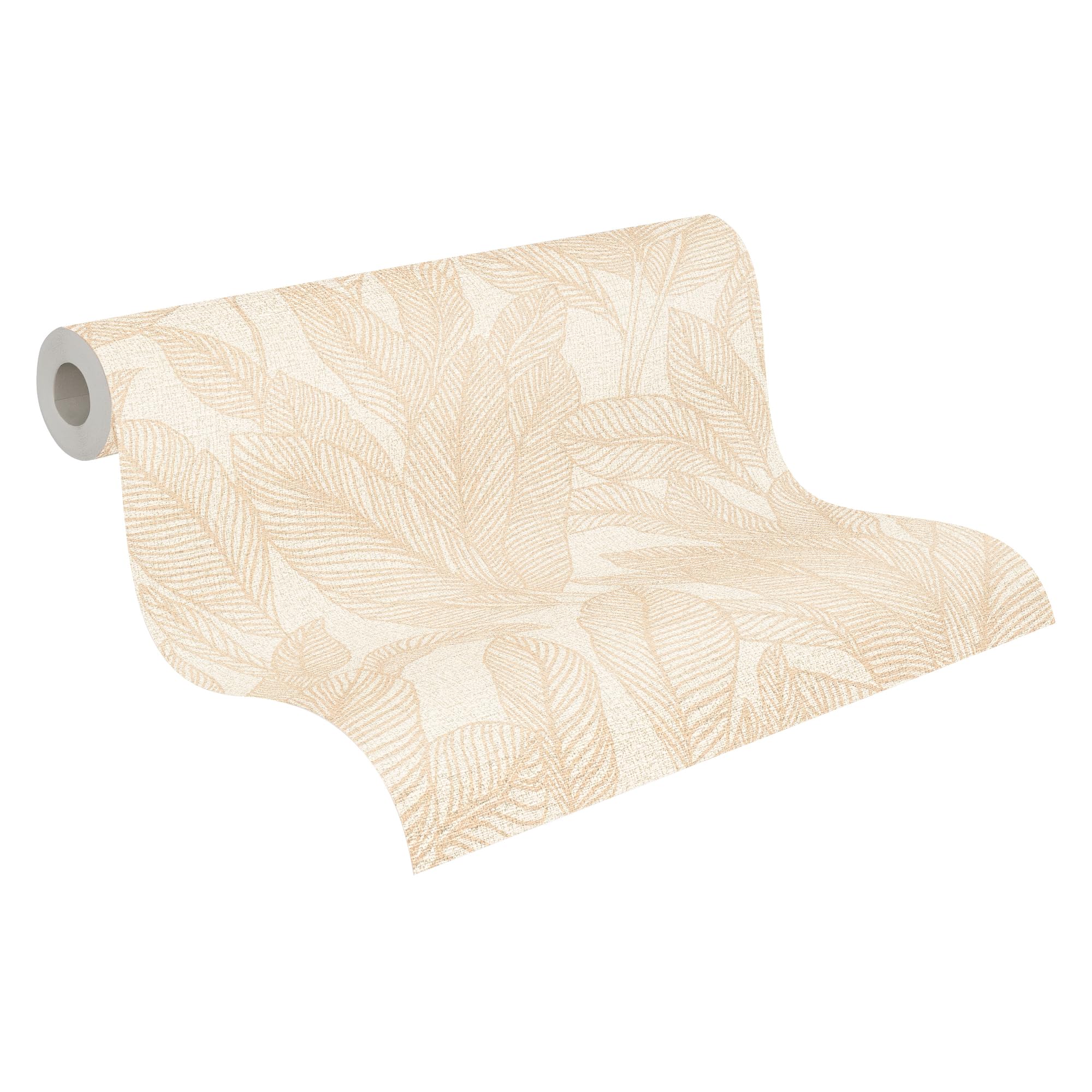 a-s-cr-ation-cosmopolitan-blatt-vliestapete-beige-10-05m image 1