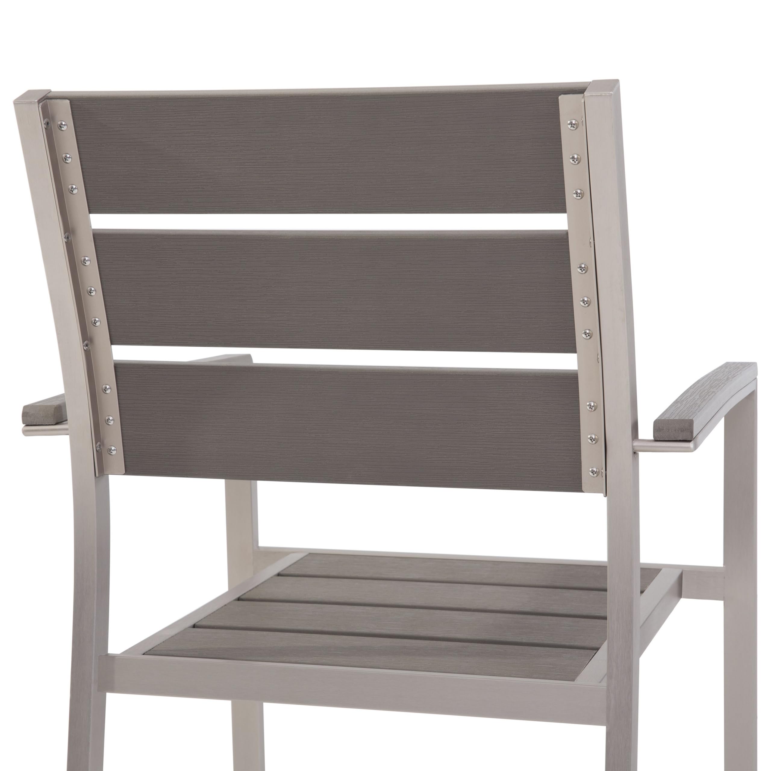 beliani-vernio-gartenset-tisch-6-st-hle-kunstholz-grau-180cm image 5