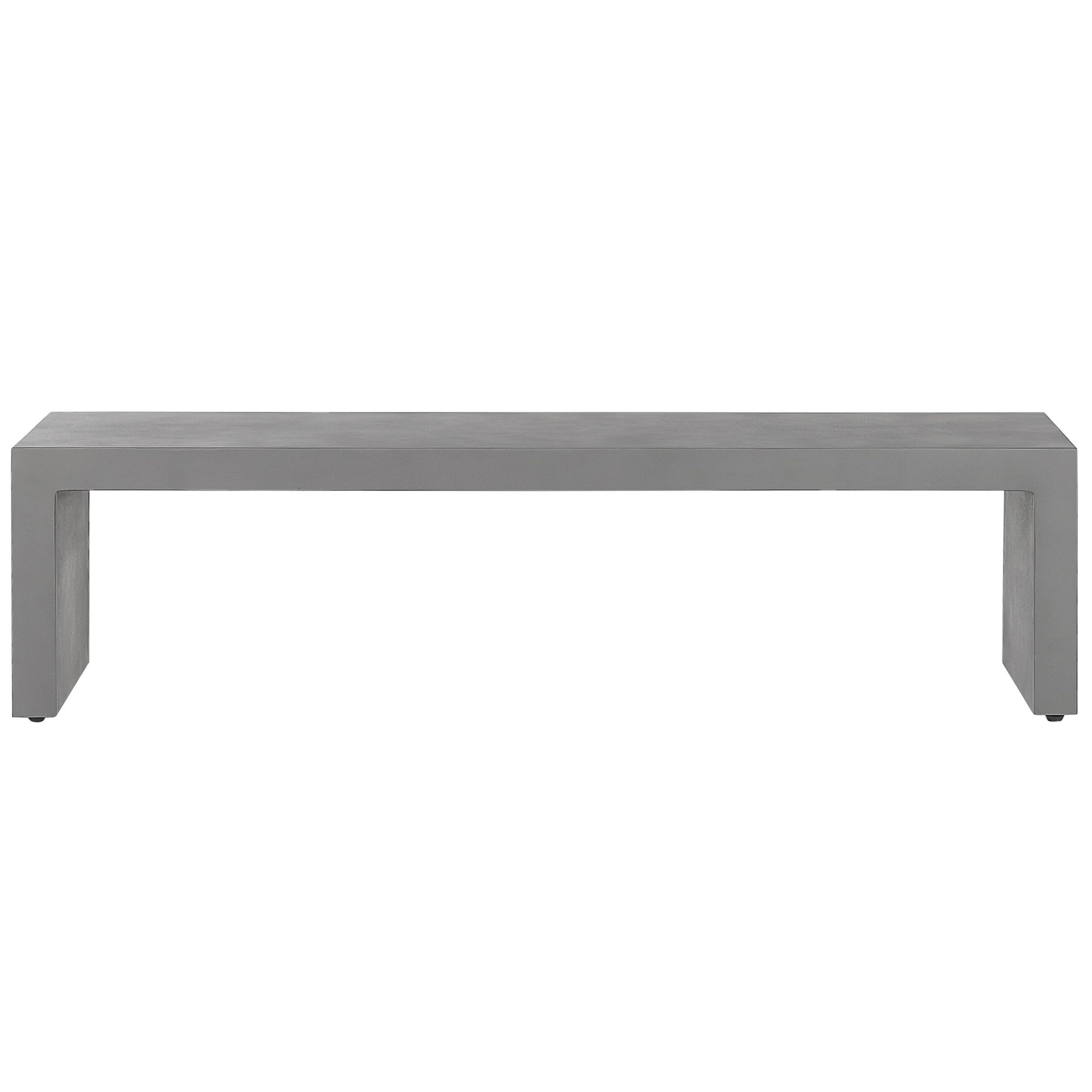beliani-taranto-esszimmerset-beton-grau-u-form-4-personen image 7