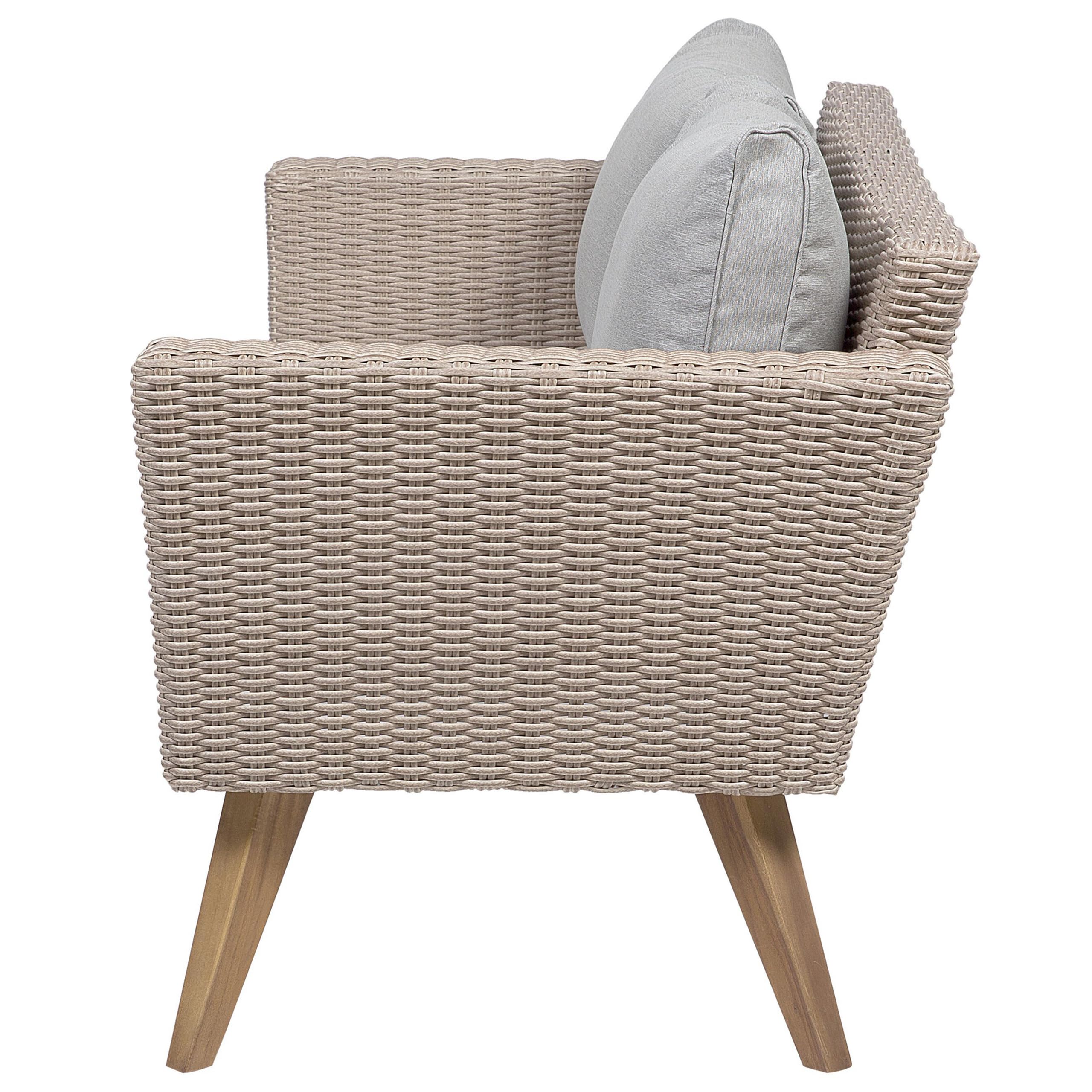 beliani-vittoria-lounge-set-rattan-braun-grau-4-sitzer image 6