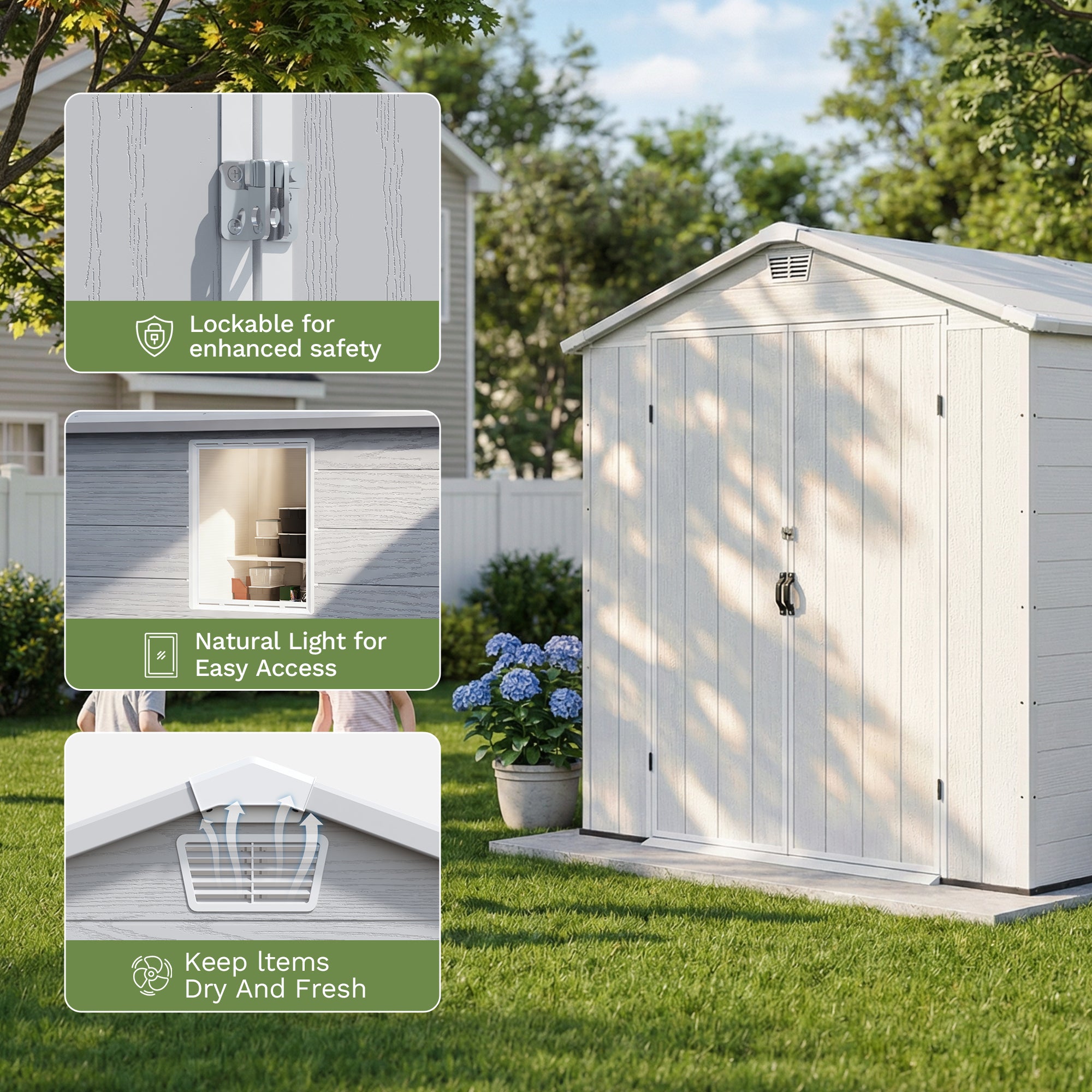 homall-metal-shed-ger-tehaus-kunststoff-6x10ft-hellgrau image 5