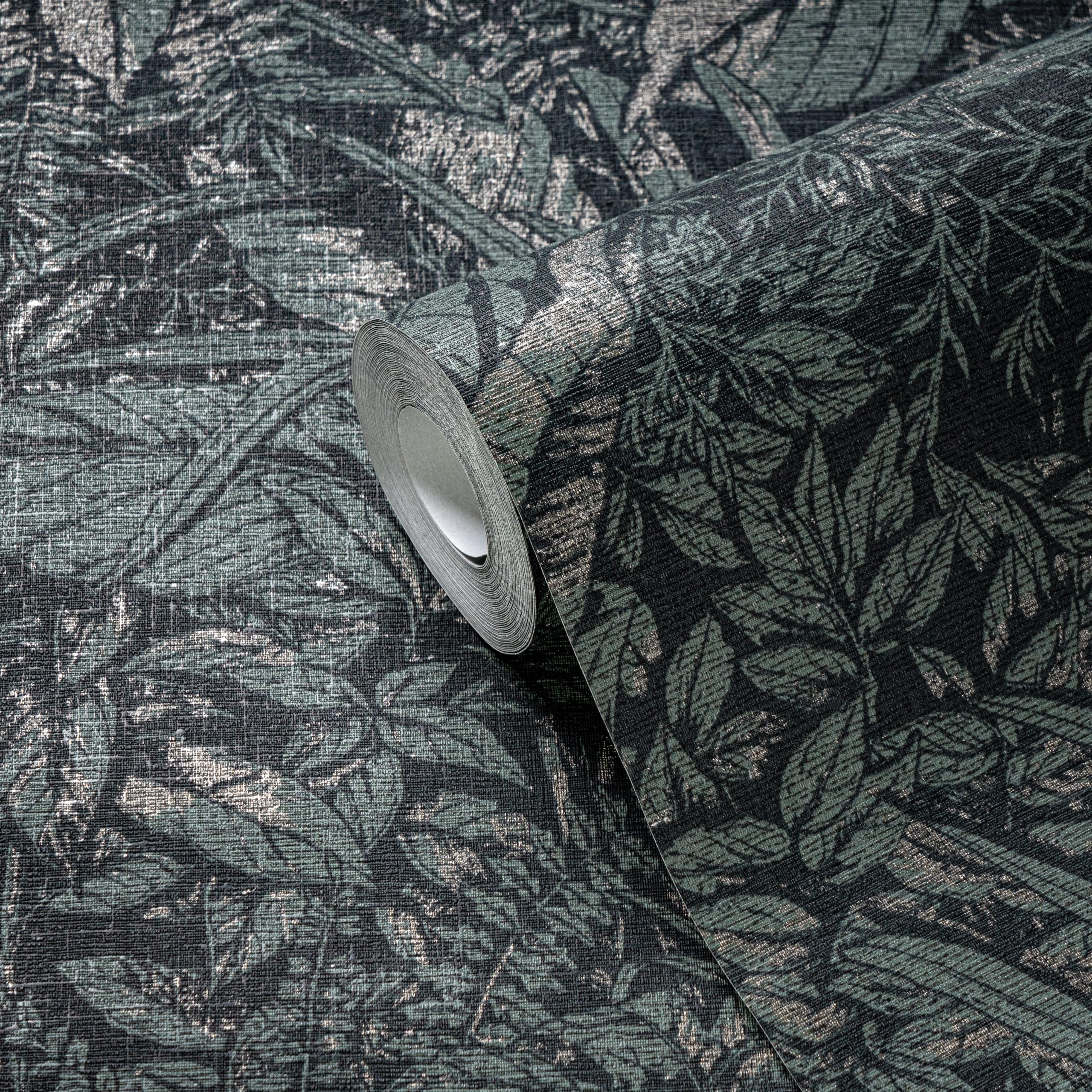 a-s-cr-ation-livingwalls-palmenblatt-vliestapete-gr-n-10-05m image 2