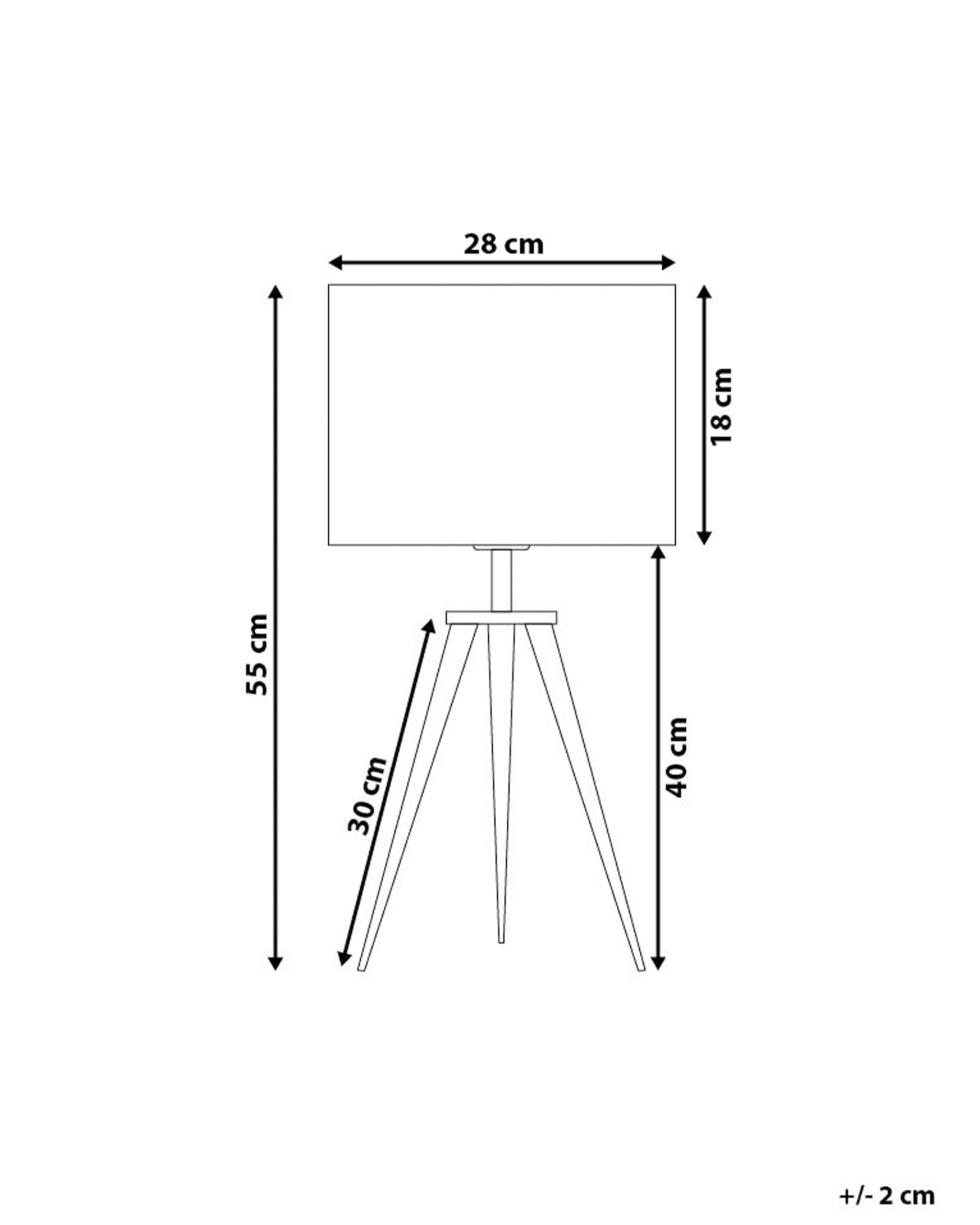 beliani-stativ-tischleuchte-kupfer-schwarz-e27-55-cm image 3