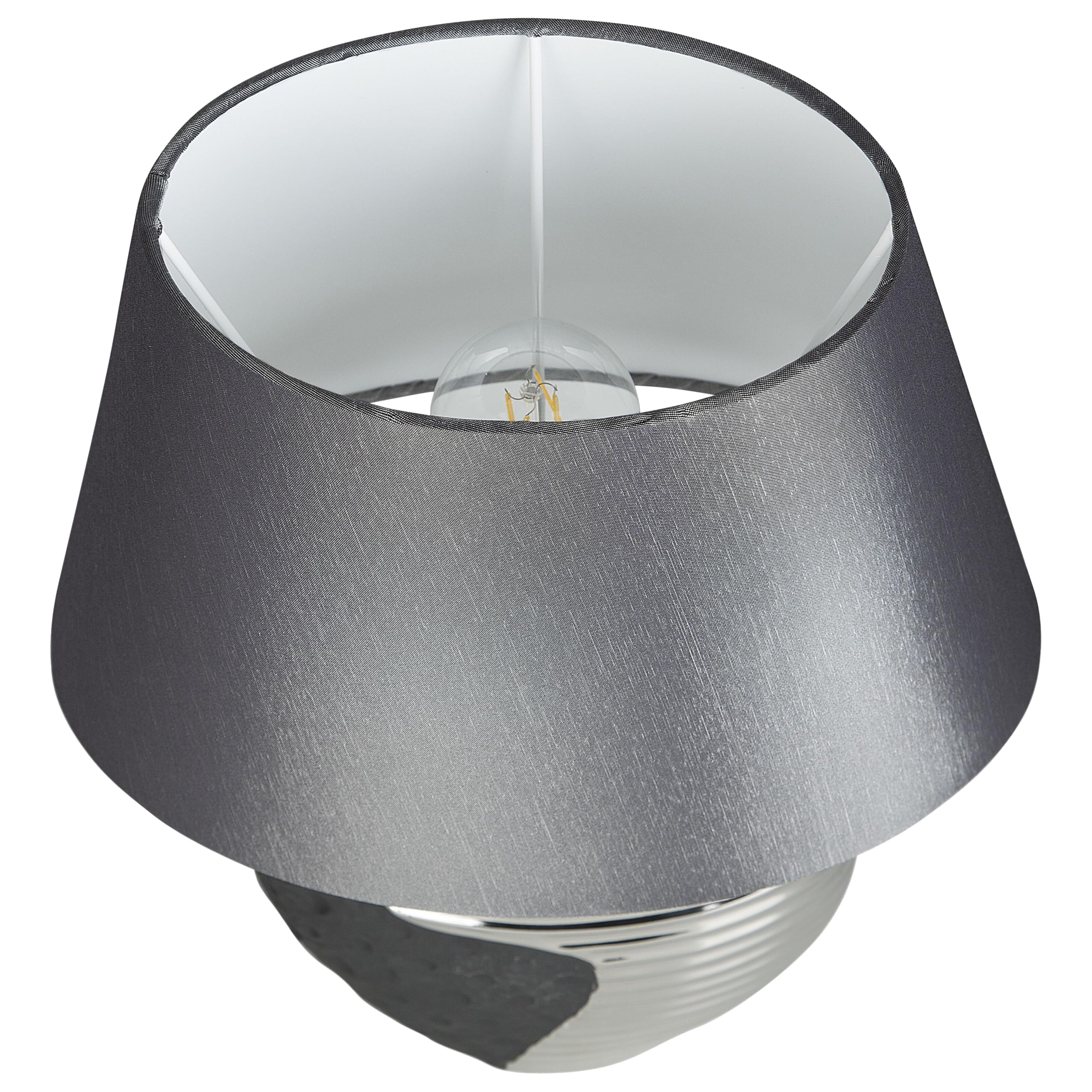 beliani-esla-tischleuchte-schwarz-silber-porzellan-e27 image 8