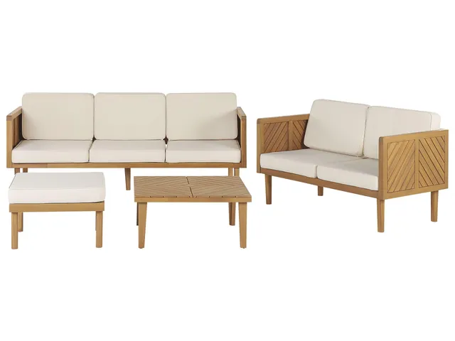 beliani-baratti-lounge-set-4-tlg-akazie-beige-5-sitzer image 1