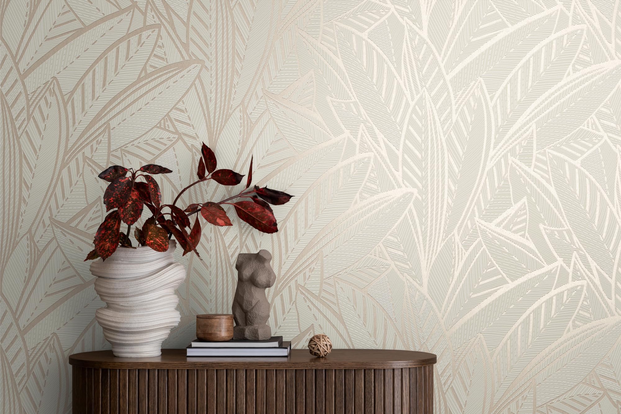 a-s-cr-ation-tapeten-399333-vliestapete-bl-tter-wei-grau-floral image 7