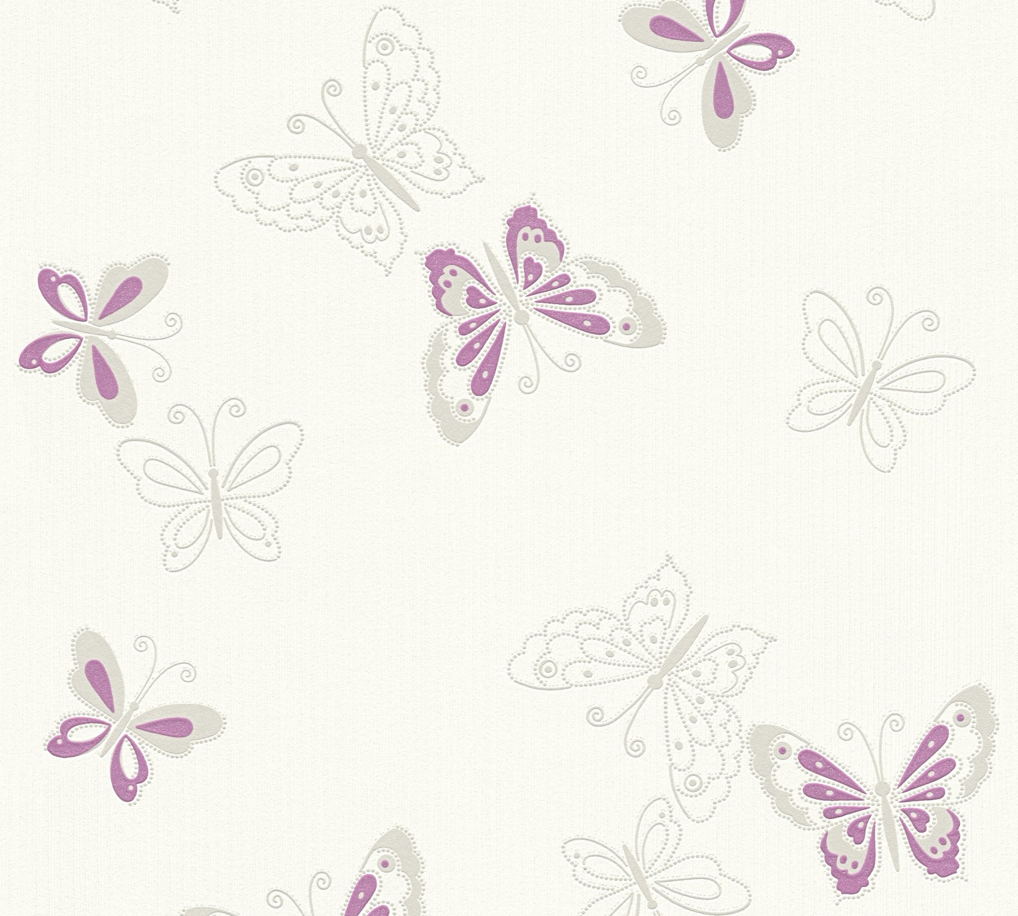 a-s-cr-ation-happy-spring-347651-vliestapete-schmetterling-beige-lila image 2