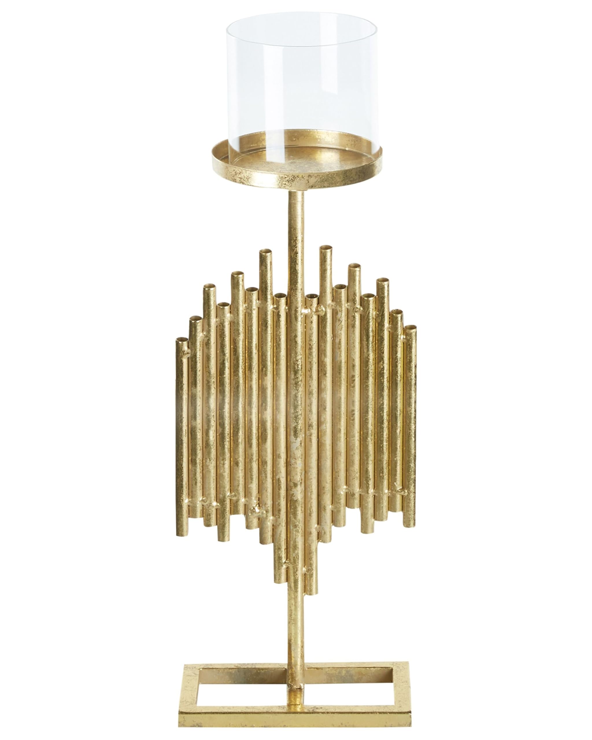 beliani-nias-kerzenst-nder-gold-glas-53cm-glamour image 1
