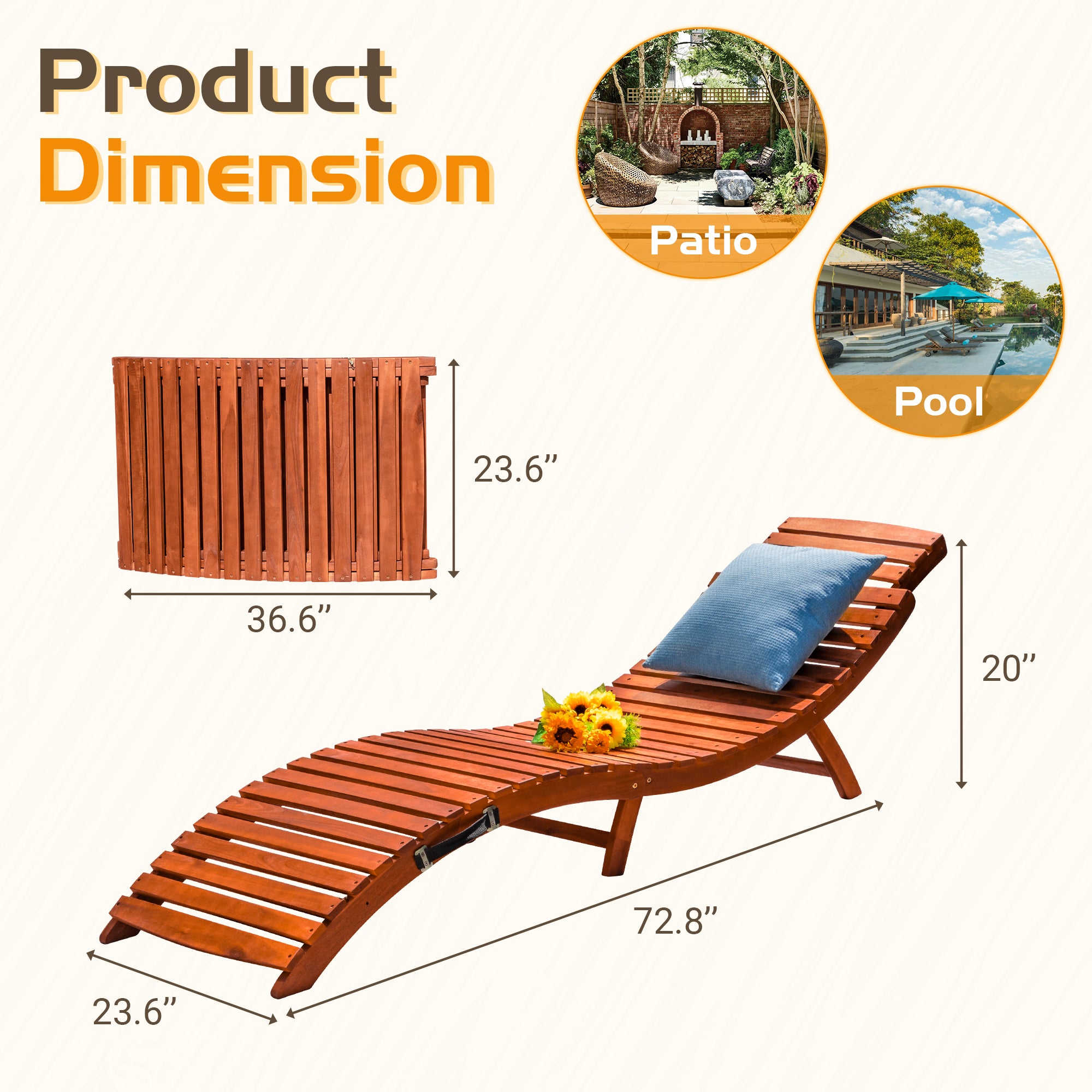 homall-patio-furniture-sonnenliege-akazie-holz-klappbar image 6