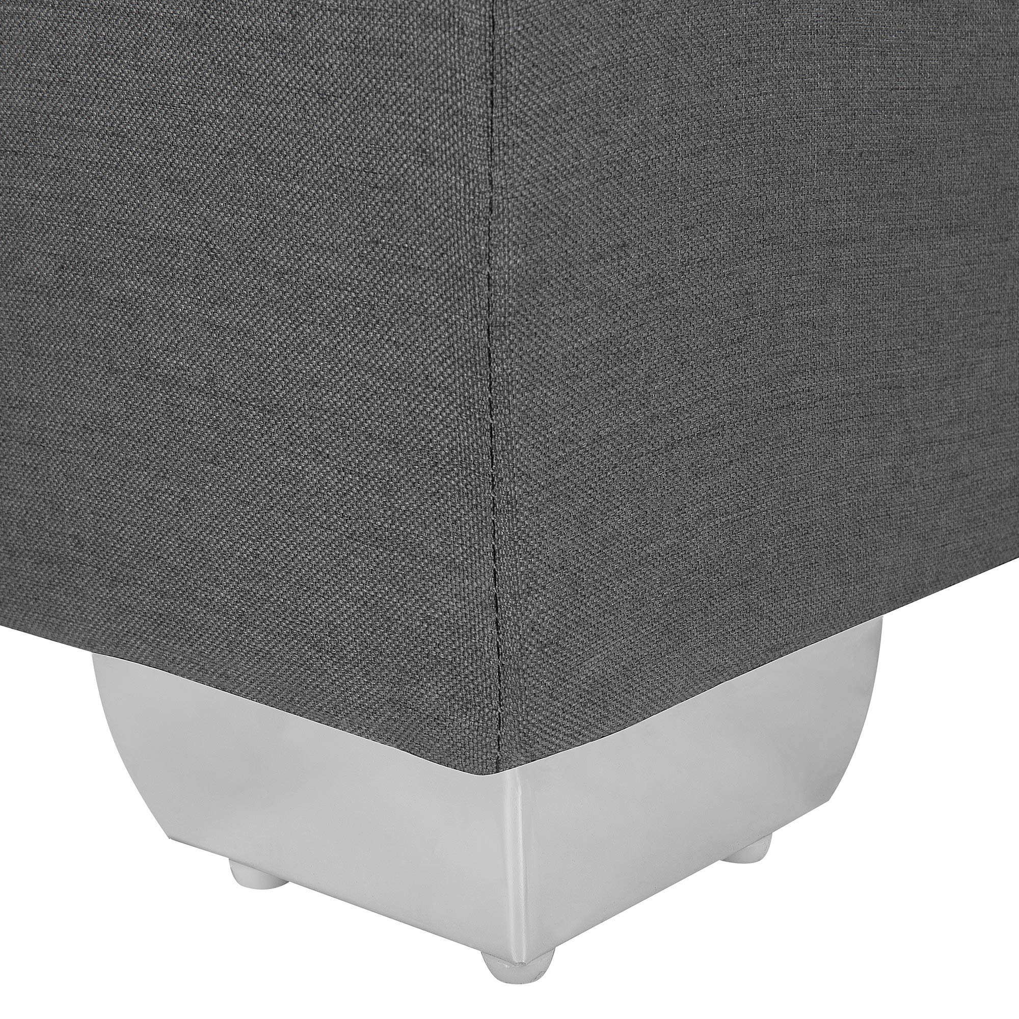 beliani-boxspringbett-90x200-dunkelgrau-leinenoptik image 8
