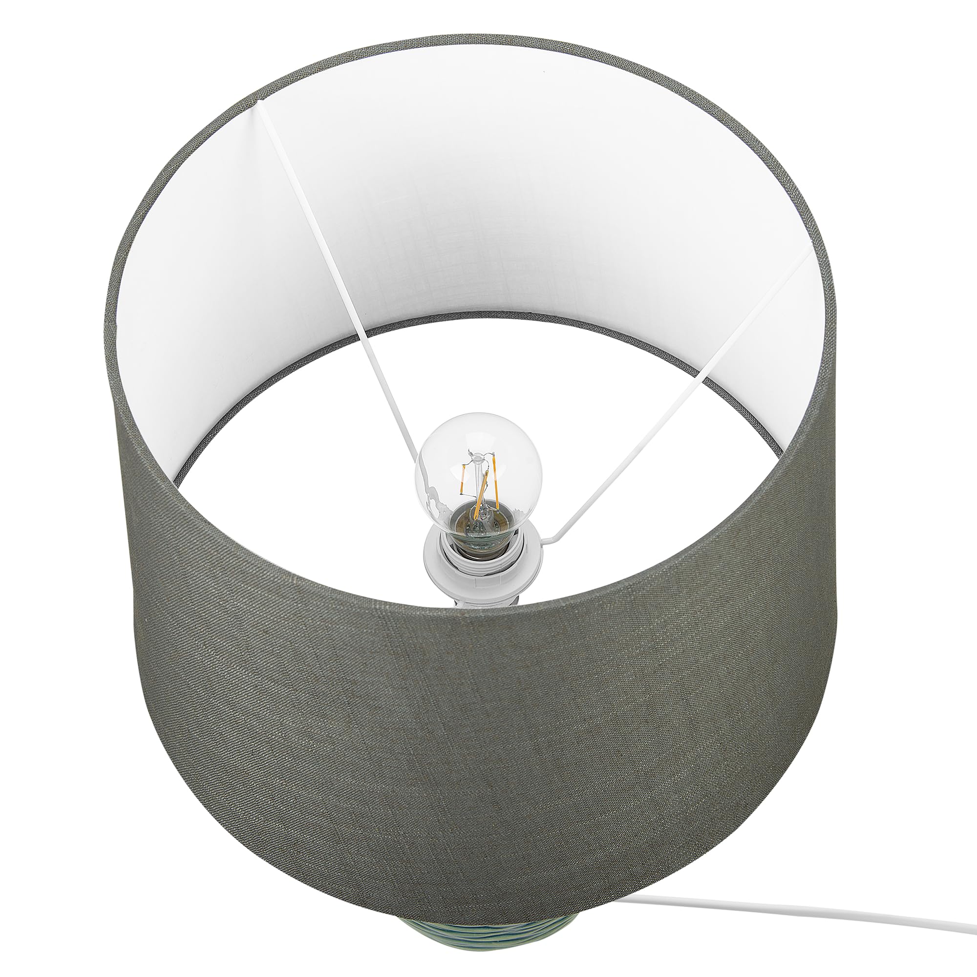 beliani-atsas-tischlampe-gr-n-keramik-stoffschirm image 5